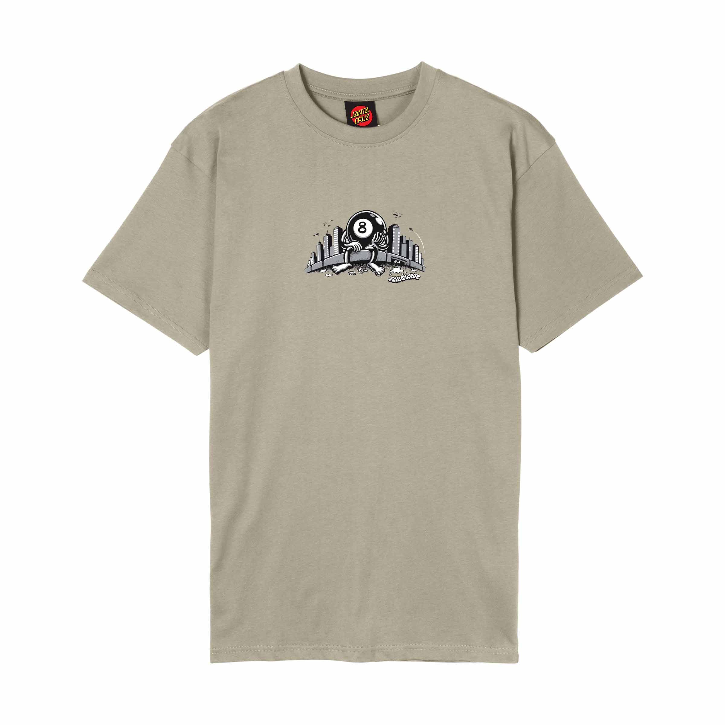 WINKOWSKI CURB FRONT - T-SHIRT SCA-TEE-13491 . SANTA CRUZ