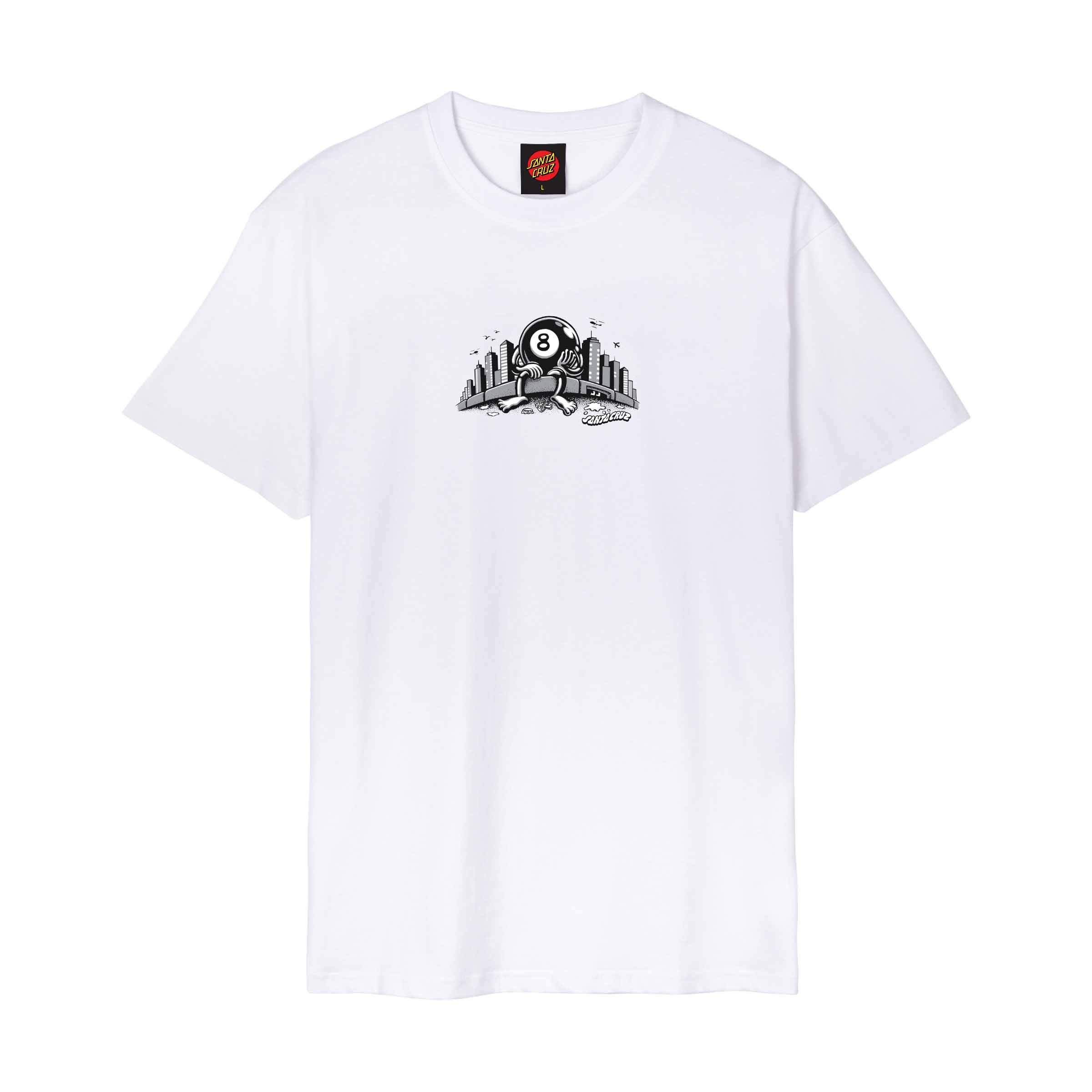 WINKOWSKI CURB FRONT - T-SHIRT SCA-TEE-13497 . SANTA CRUZ
