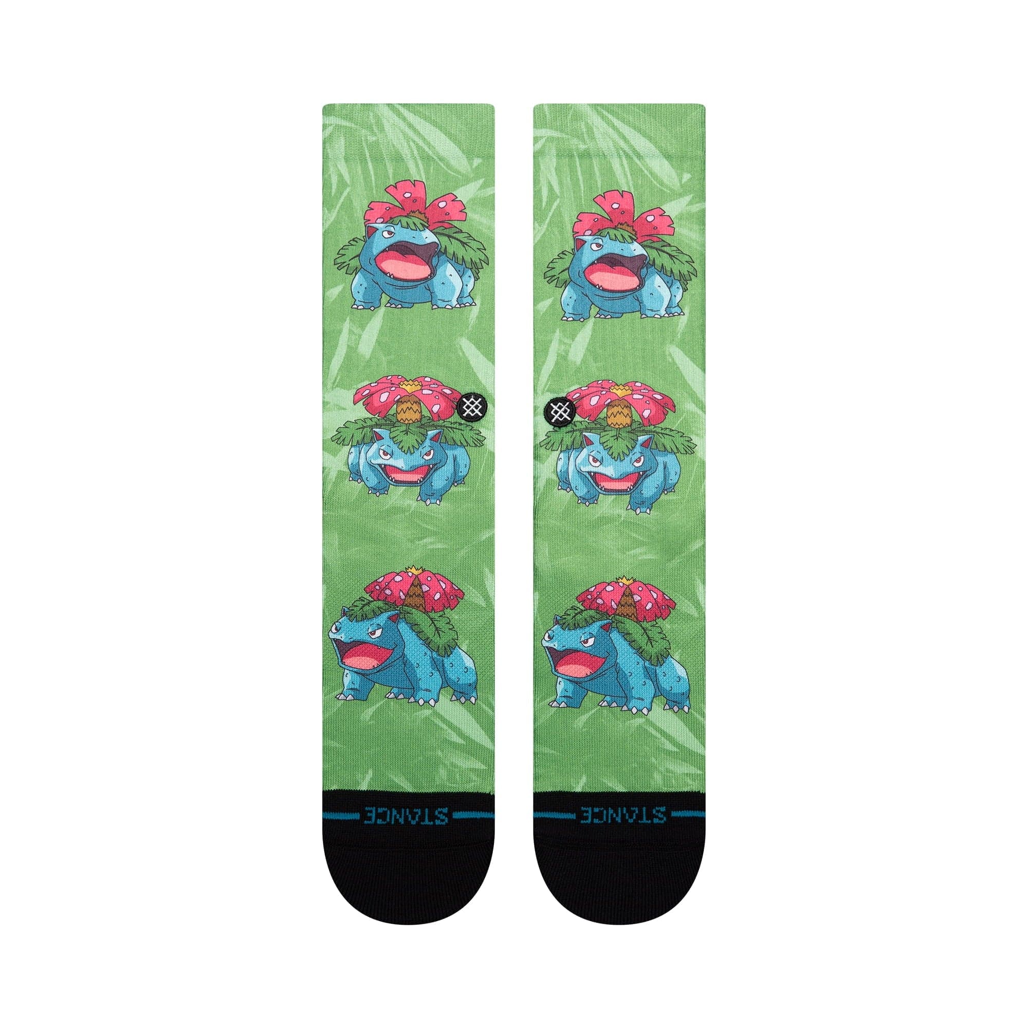 VENUSAUR AOP CREW - CALZE 62US0000857-PK -GRN STANCE