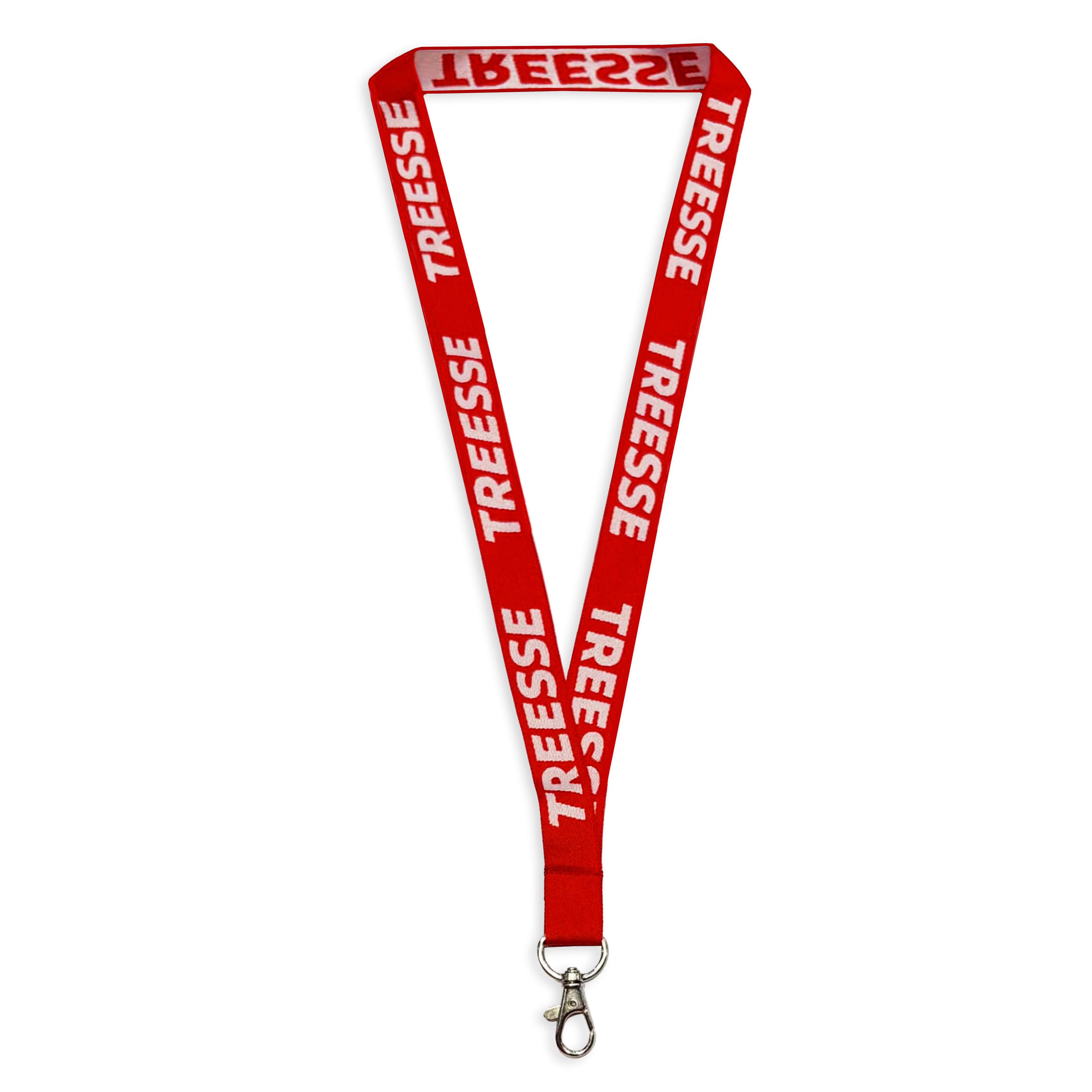LANYARD INTESSUTO - PORTACHIAVI 3S-26102LYPDC01 -RED TREESSE