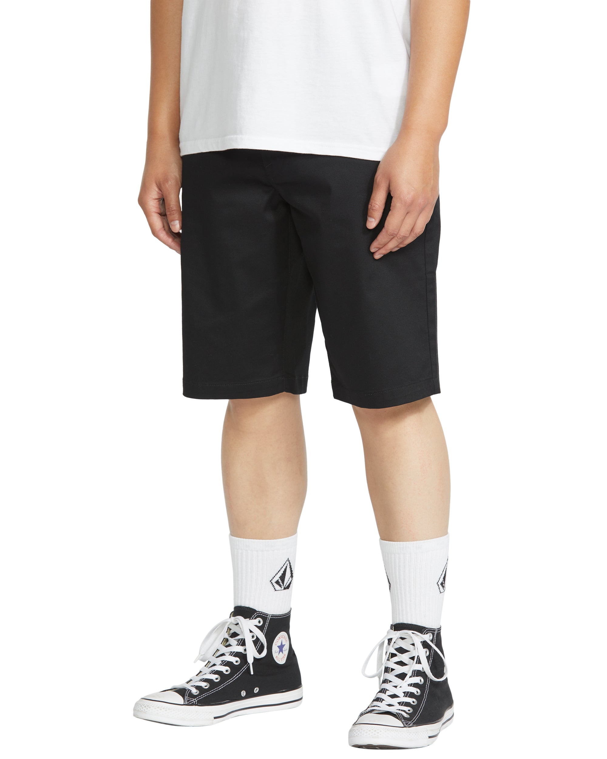 FRCKN MDN STRCH 21 - SHORTS A0912616 _BLK VOLCOM
