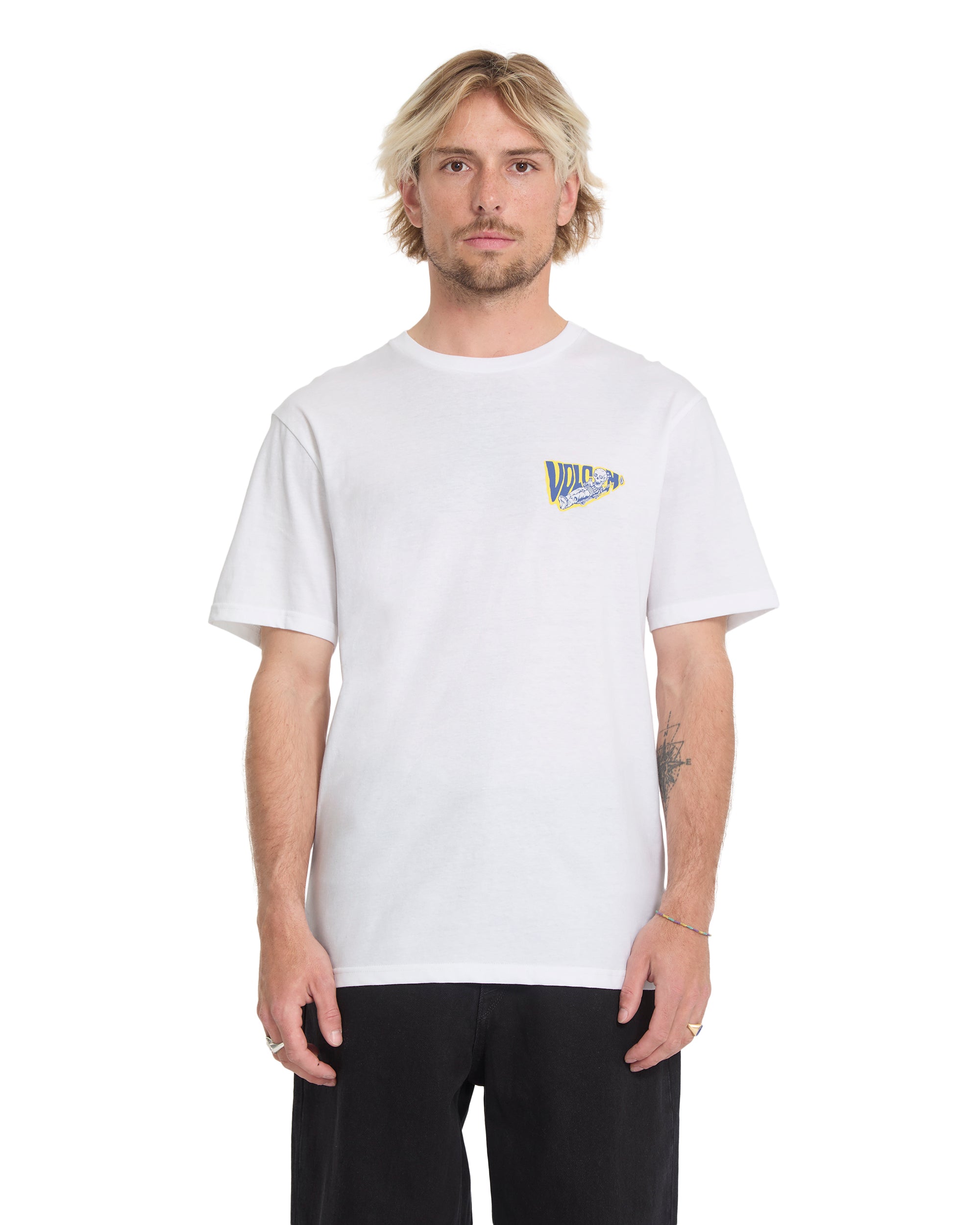 ALIX COFFIN - T-SHIRT A3512662 _WHT VOLCOM
