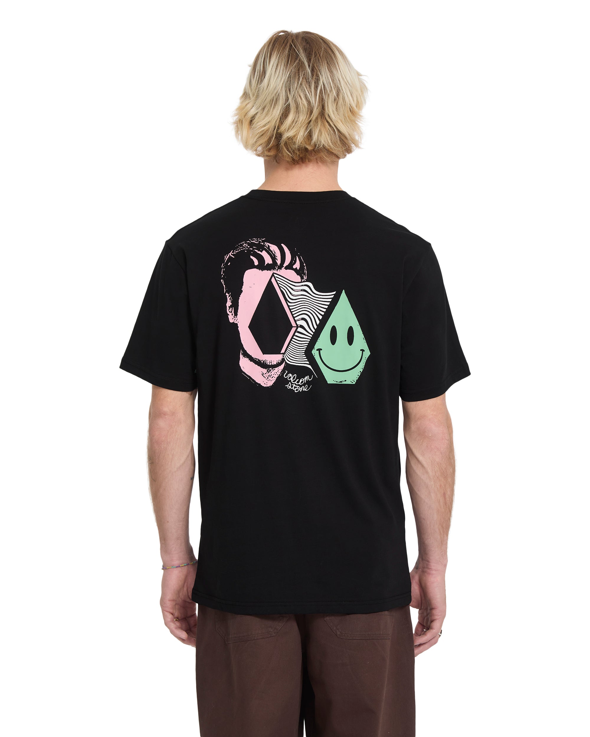AURA - T-SHIRT A3512663 _BLK VOLCOM