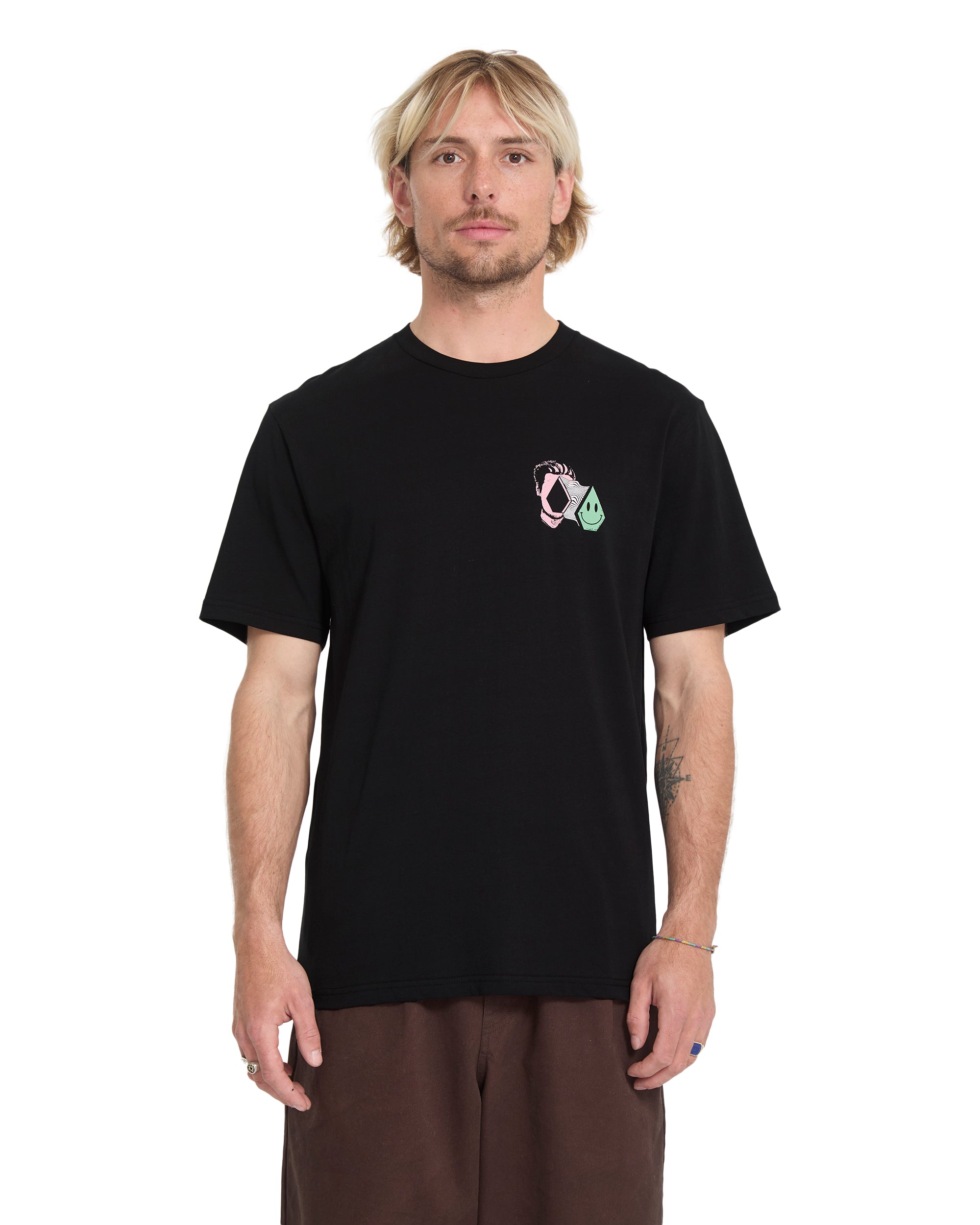 AURA - T-SHIRT A3512663 _BLK VOLCOM
