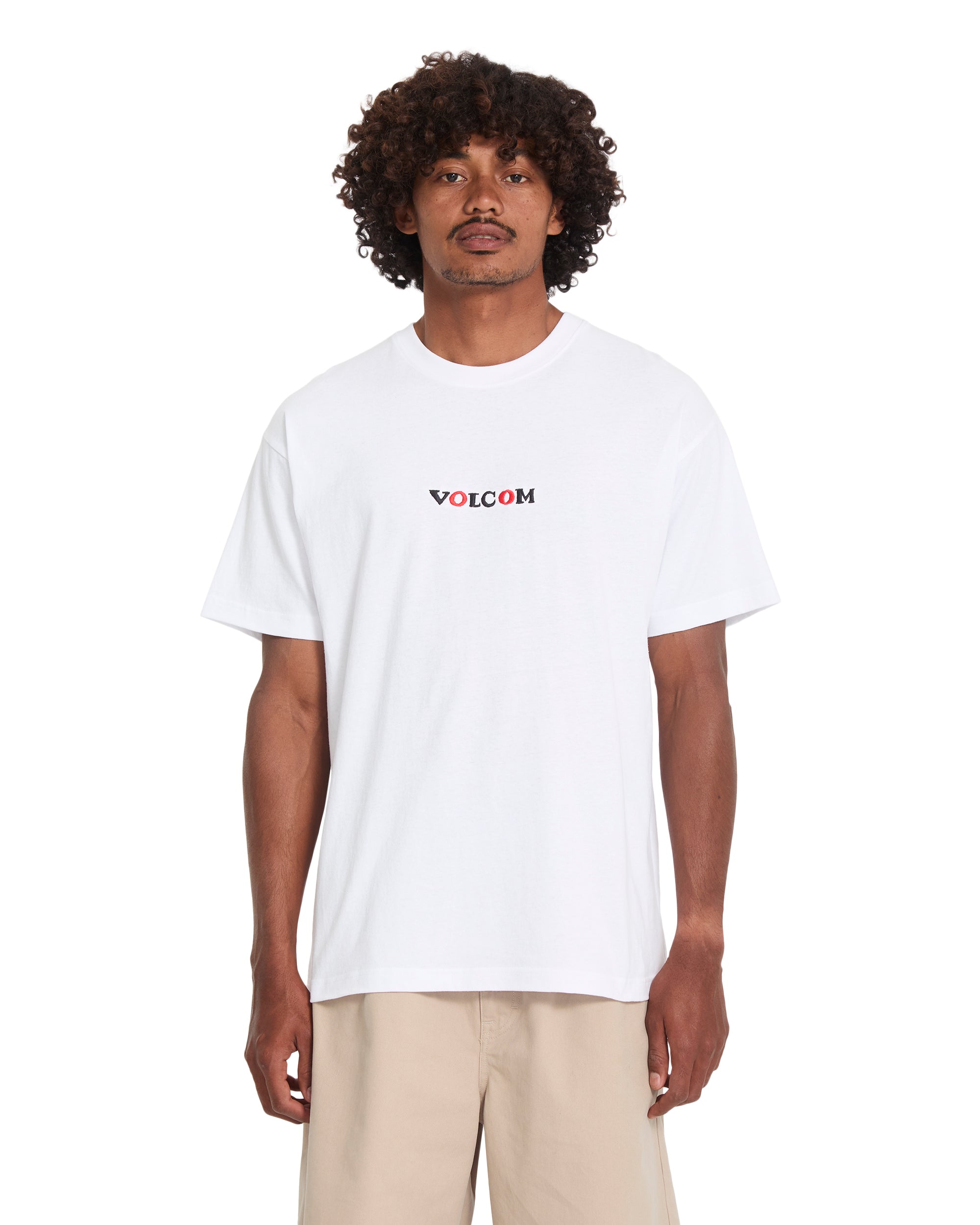 FA SETH CONBOY - T-SHIRT A4312672 _WHT VOLCOM