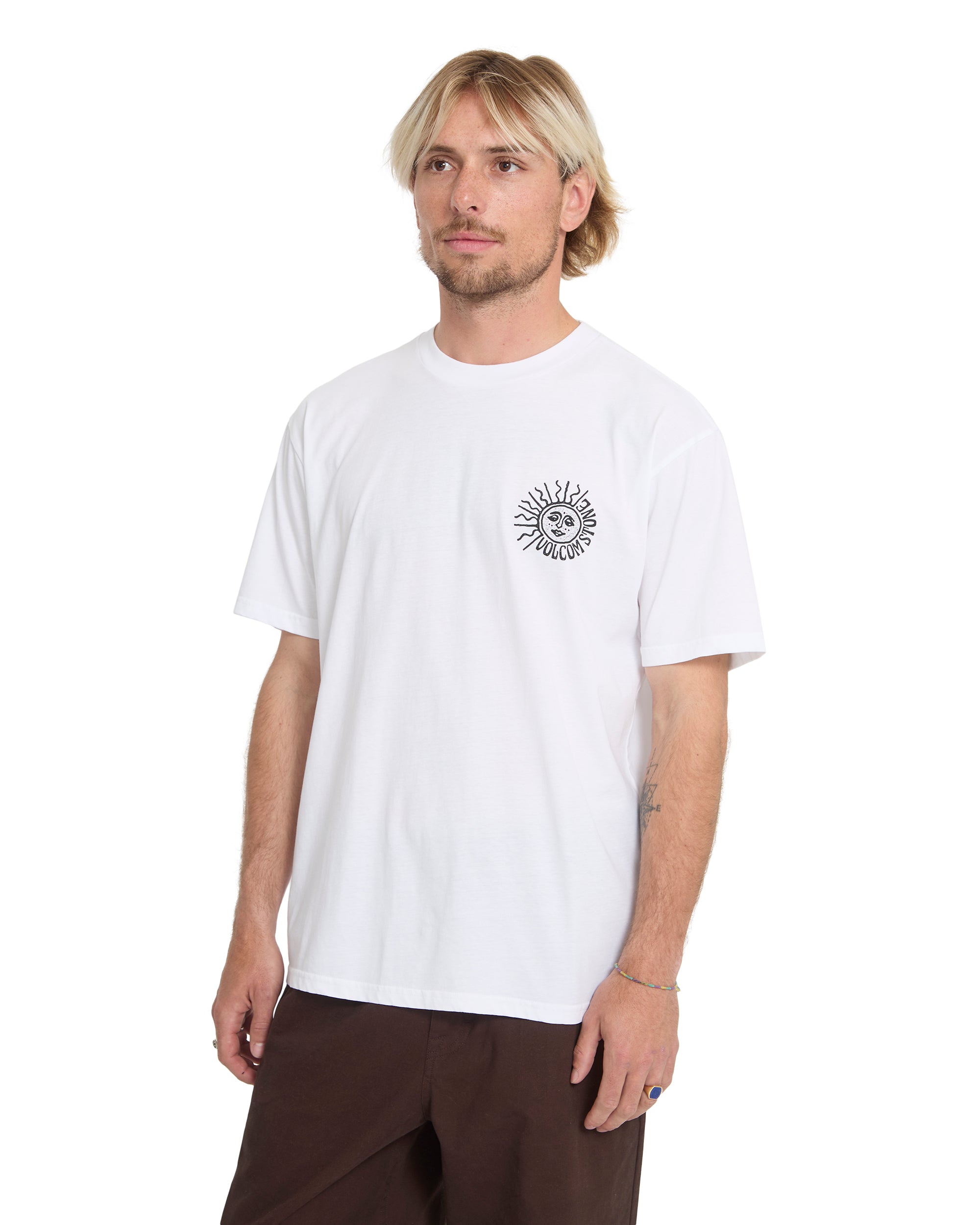 MAZATLAN - T-SHIRT A5012613 _WHT VOLCOM