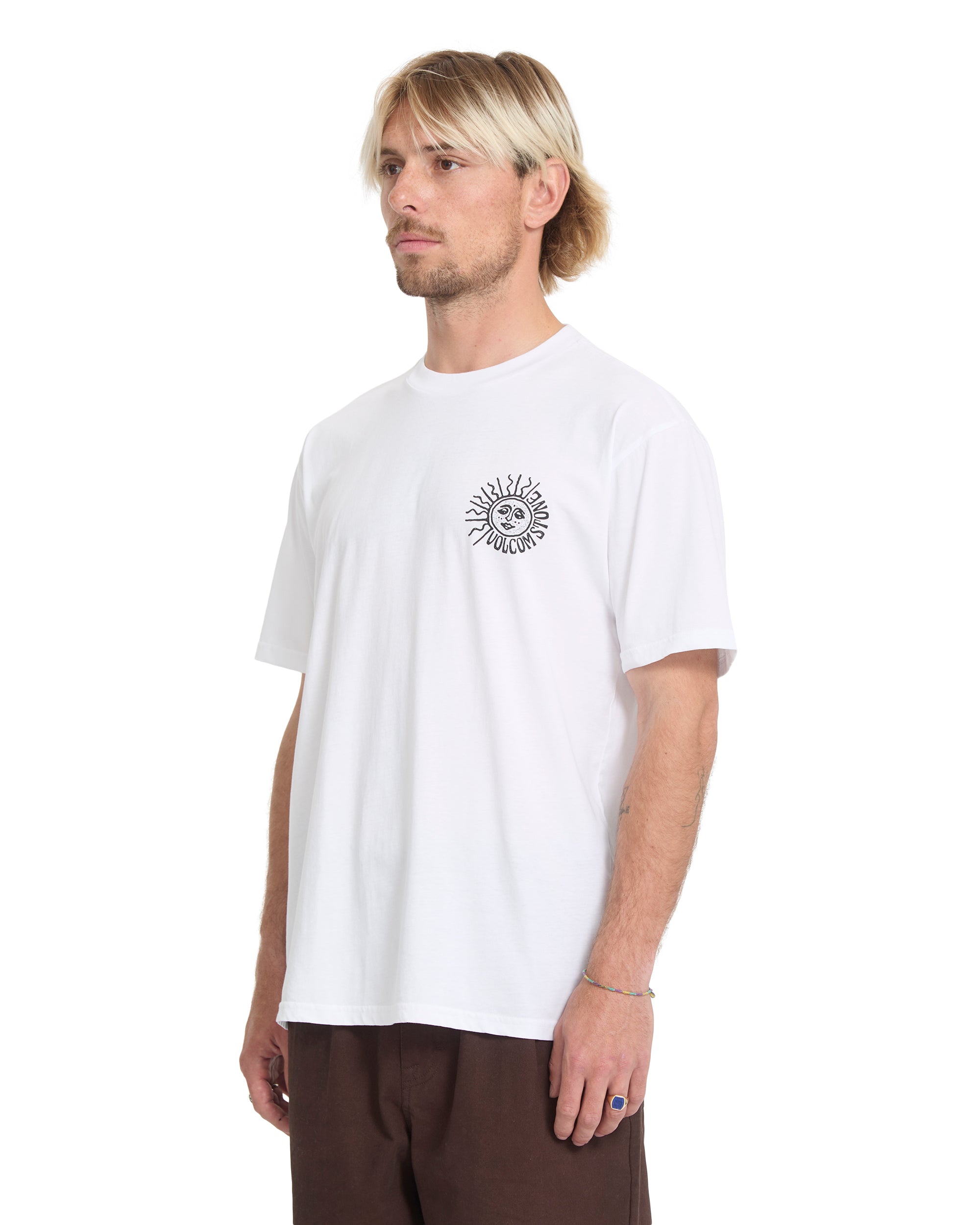 MAZATLAN - T-SHIRT A5012613 _WHT VOLCOM