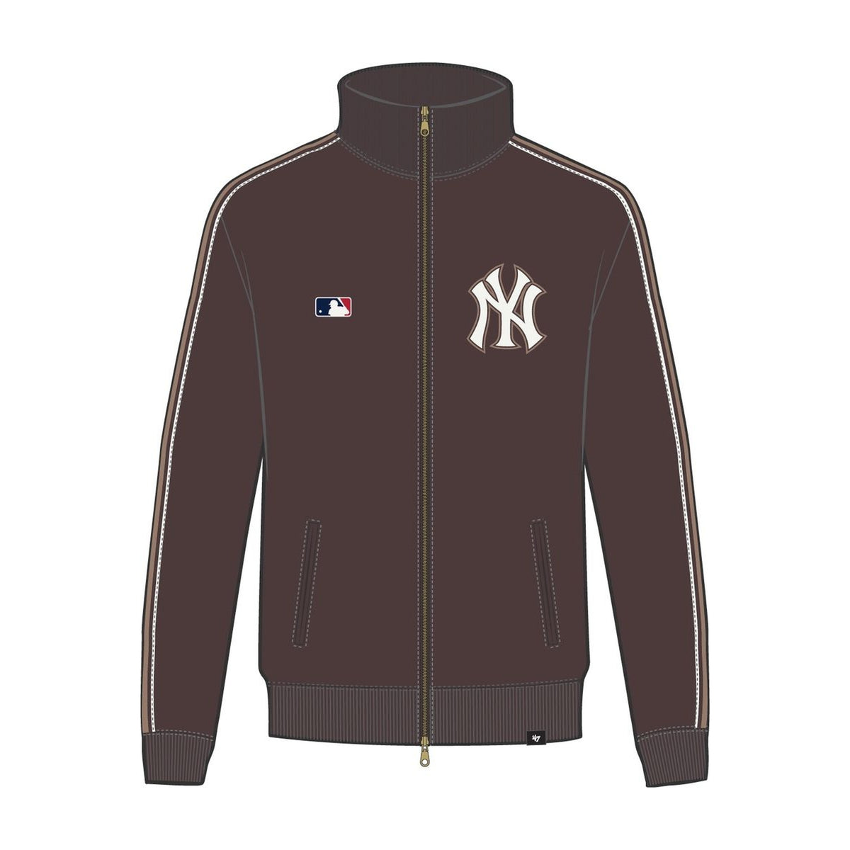 JETWAY FULL ZIP TRACK NEW YORK YANKEES - GIACCA 15126226 . 47 BRAND