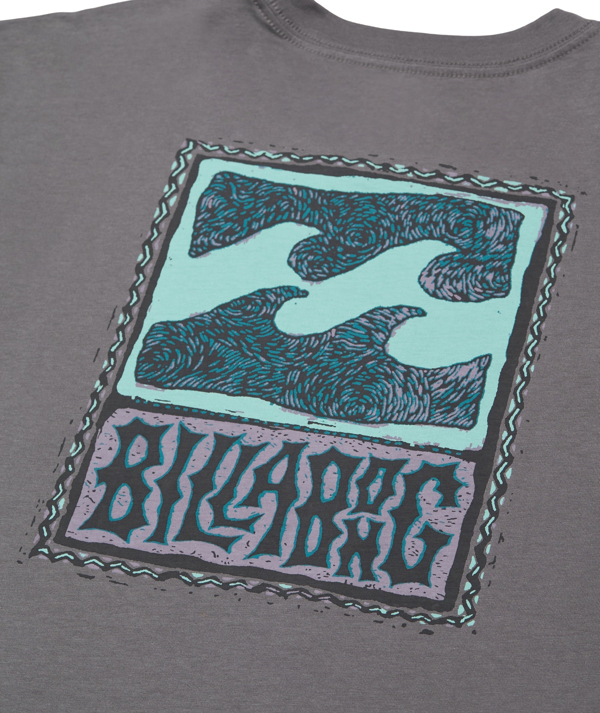 STAMP LS - T-SHIRT EBYZT00613 -PEW BILLABONG