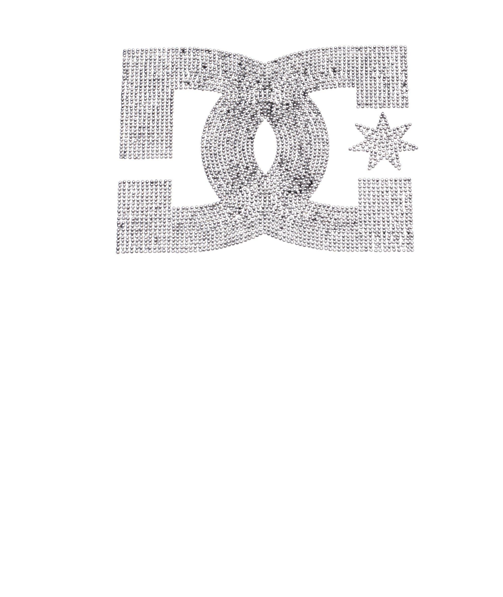 STRASS STAR - T-SHIRT EDYZT04457 -KVJ0 DC