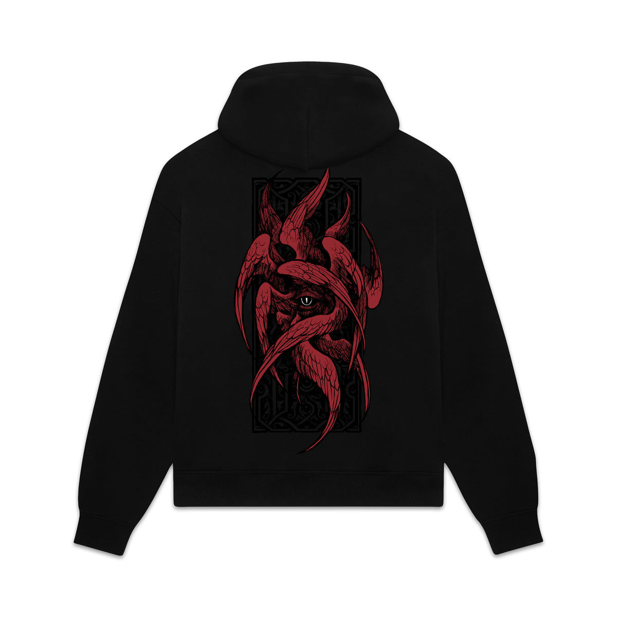 OCULUS DEI HOODIE - FELPA SW1303-GQ -01 DOLLY NOIRE