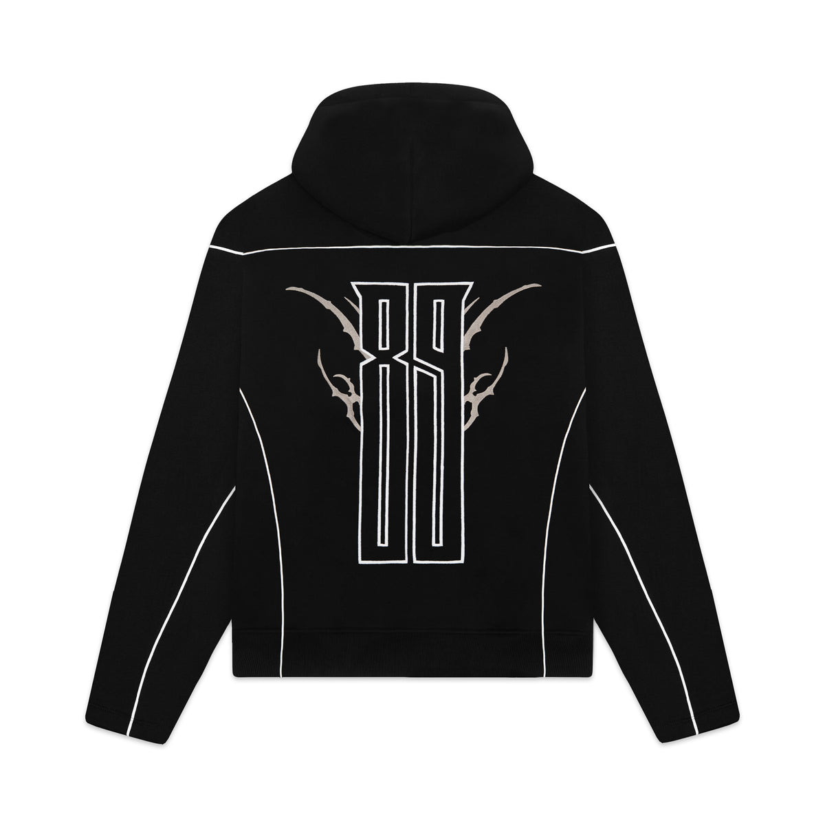 SPIKES HOCKEY HOODIE - FELPA SW1315-S3 -01 DOLLY NOIRE