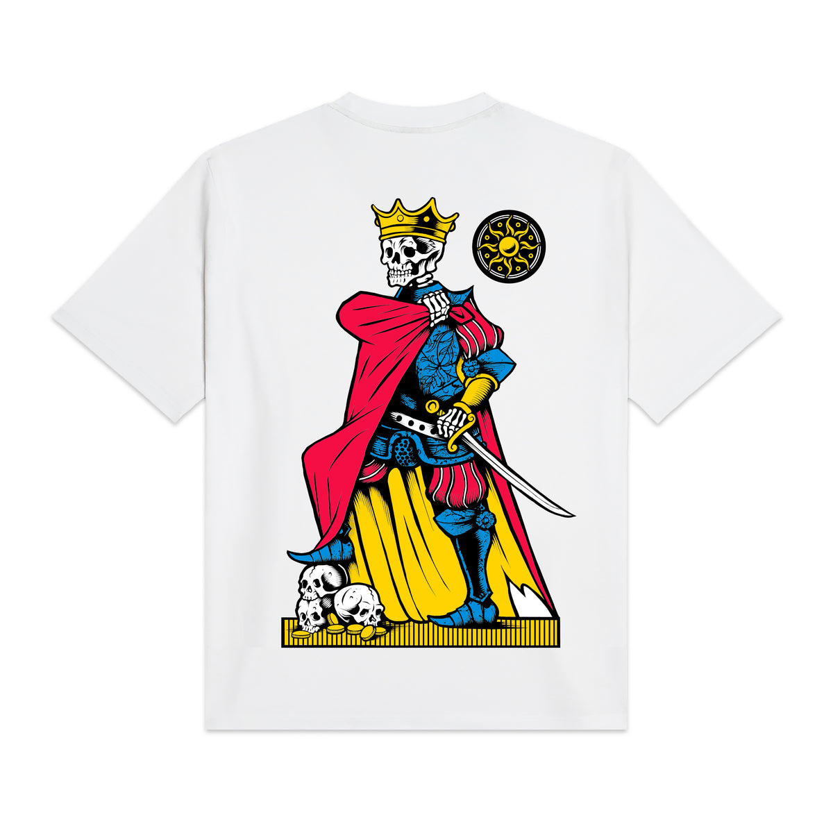 RE DI DENARI - NAPOLETANE TEE - T-SHIRT TS1365-T4 -02 DOLLY NOIRE