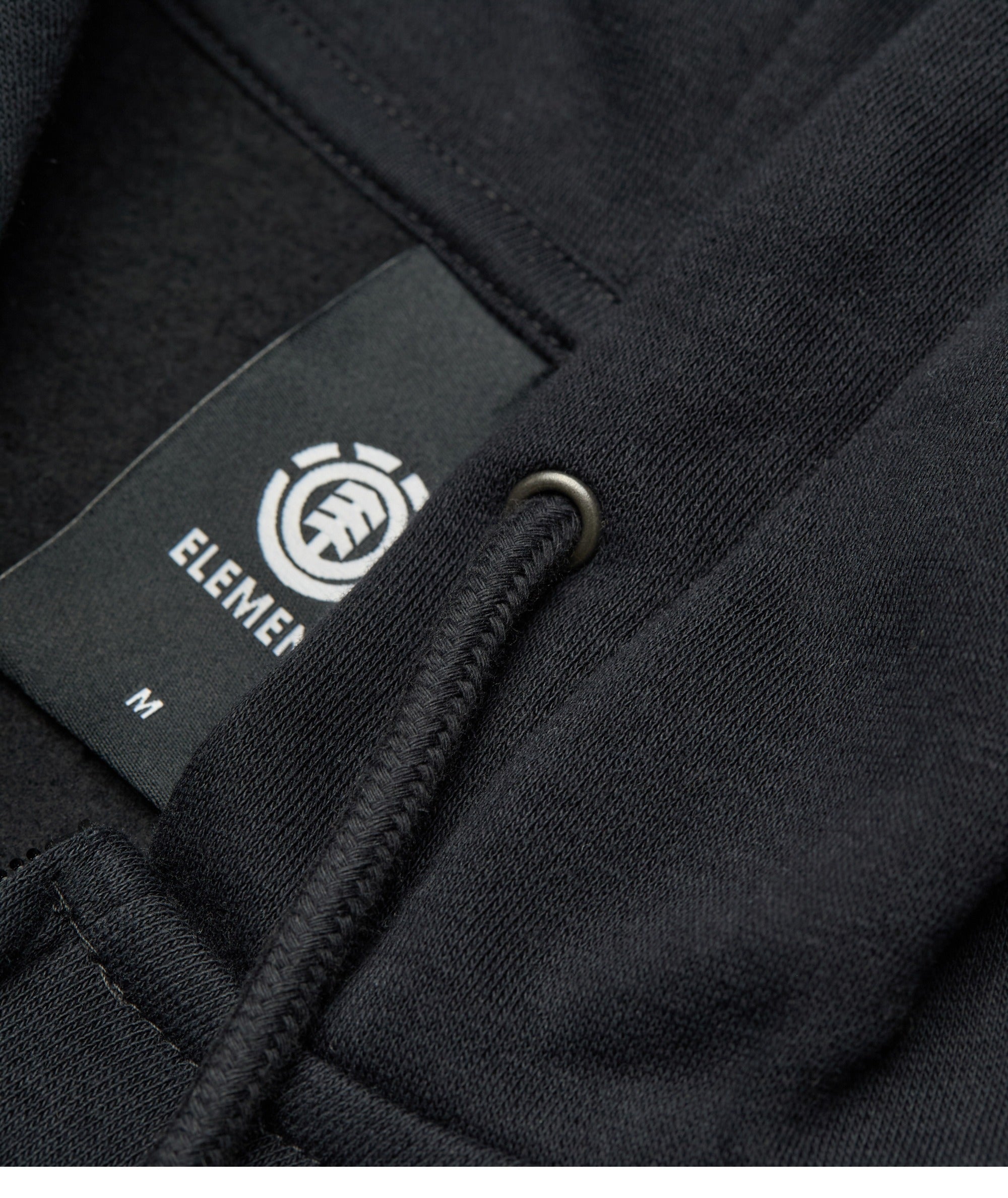 ICON EMBROIDERY ZIP - FELPA ELYFT00199 -FBK ELEMENT
