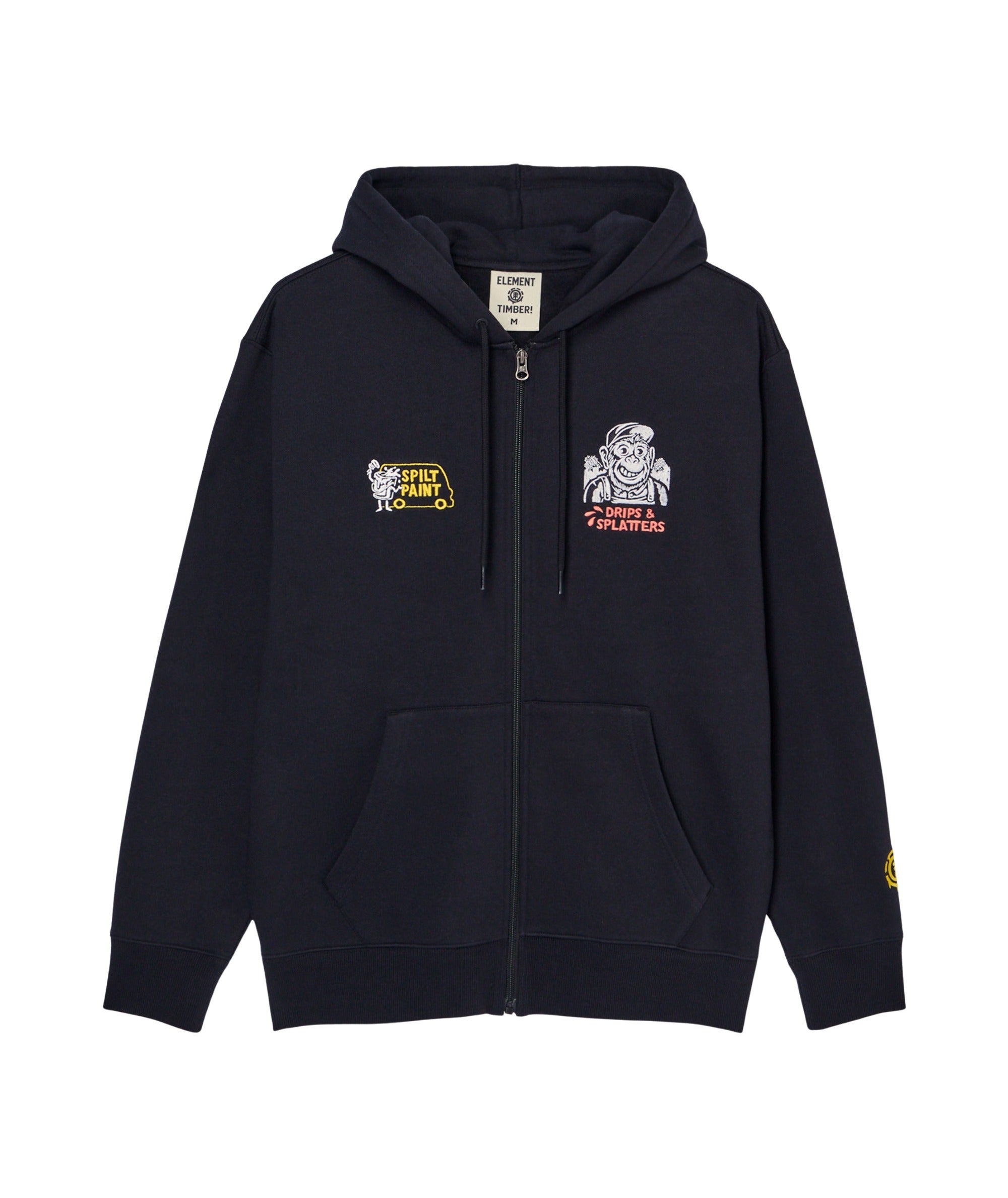 TIMBER MONKEY ZIP - FELPA ELYSF00384 -FBK ELEMENT