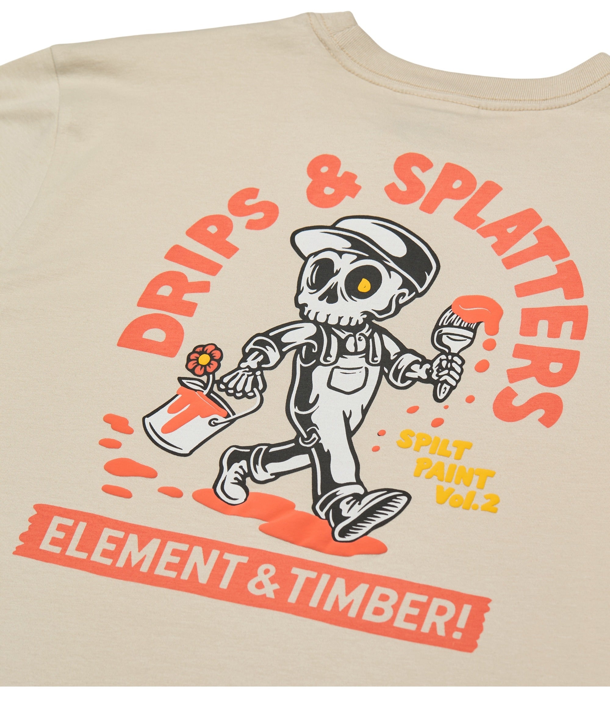 TIMBER DRIPS - T-SHIRT ELYZT00715 -TEG0 ELEMENT