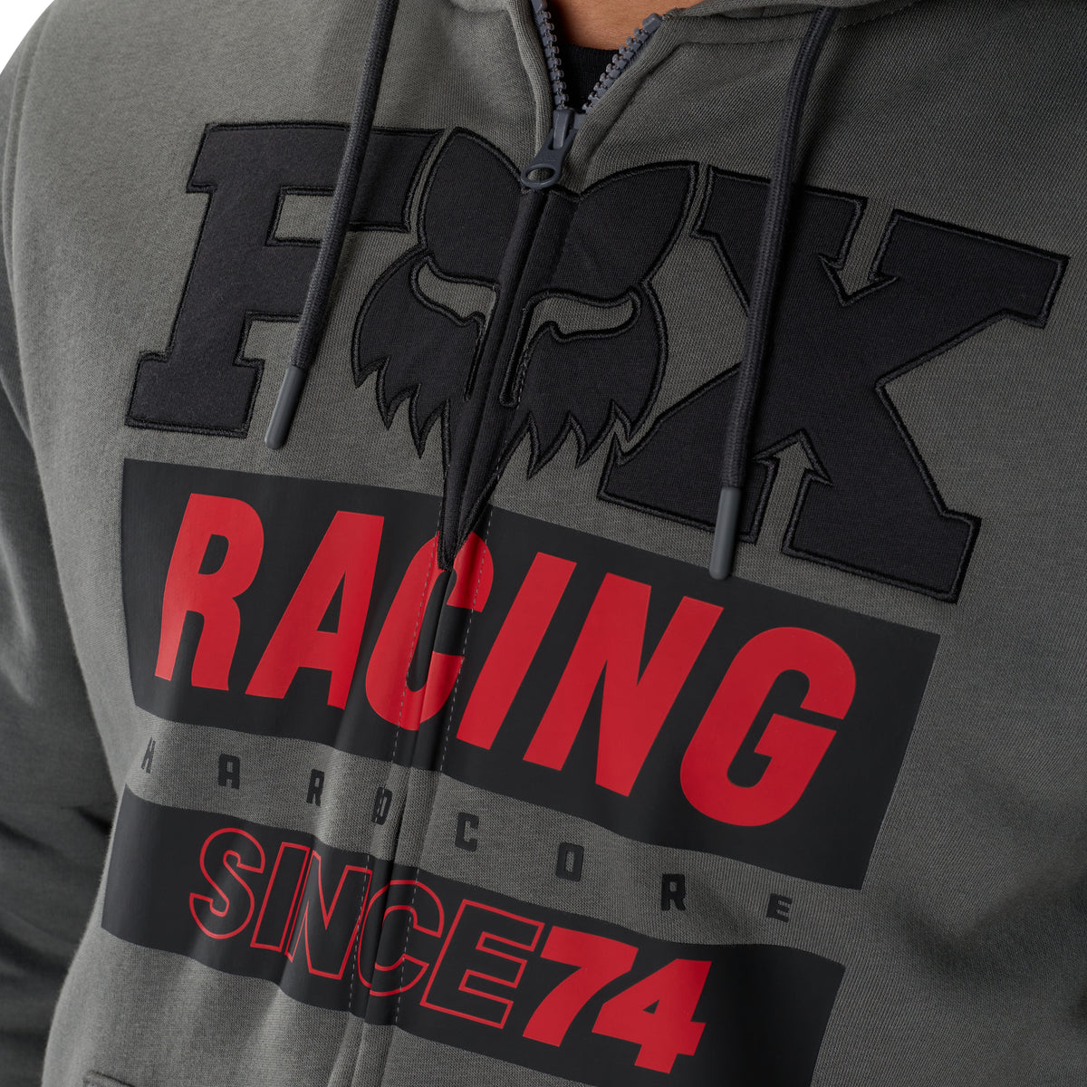 SINCE 74 SASQUATCH ZIP - FLEECE 40388 -330 FOX