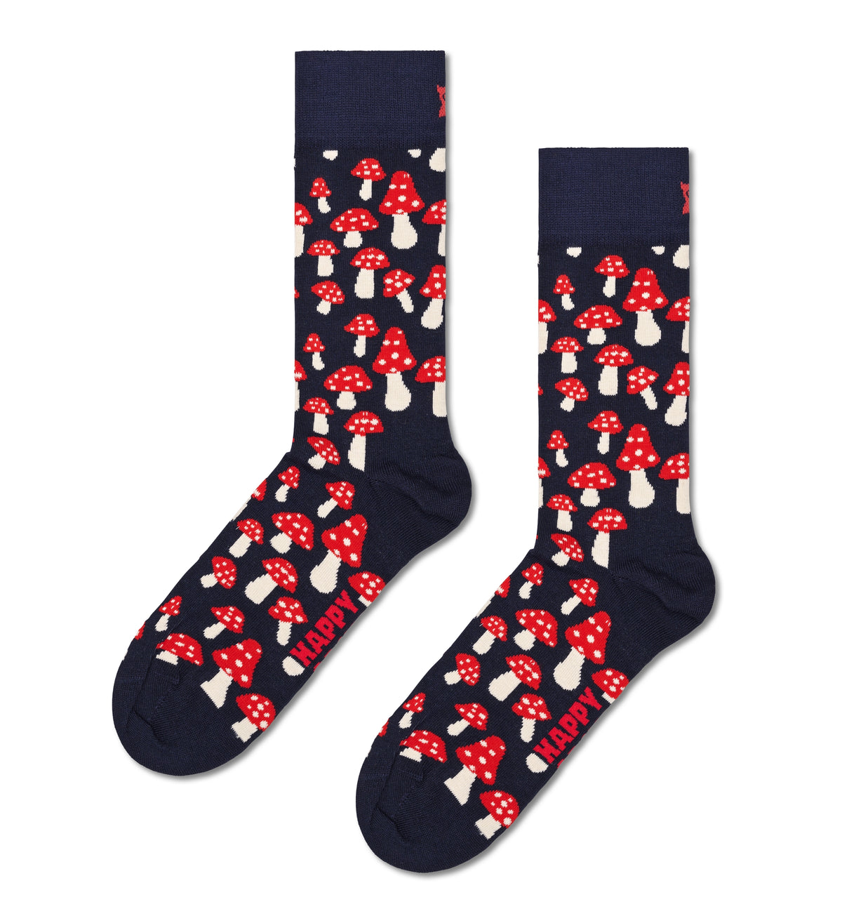 MUSHROOM - CALZE 87US0000639 -NAVY HAPPY SOCKS