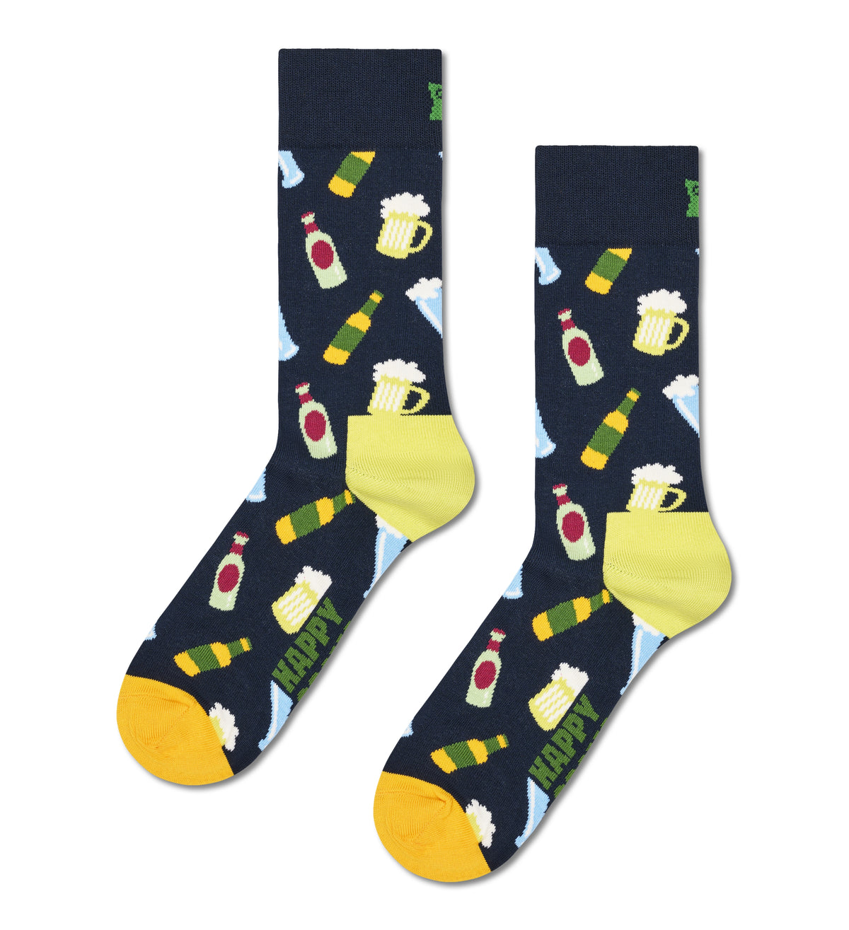 BEER - CALZE 87US0001939 -NAVY HAPPY SOCKS