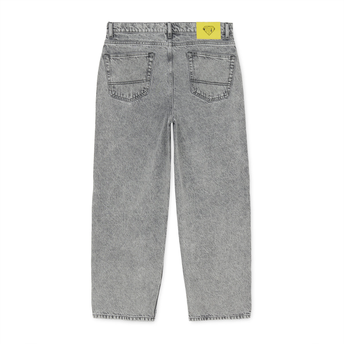 TRIBAL BAGGY DENIM - PANTALONE 26WIDP40 -GREYTR IUTER