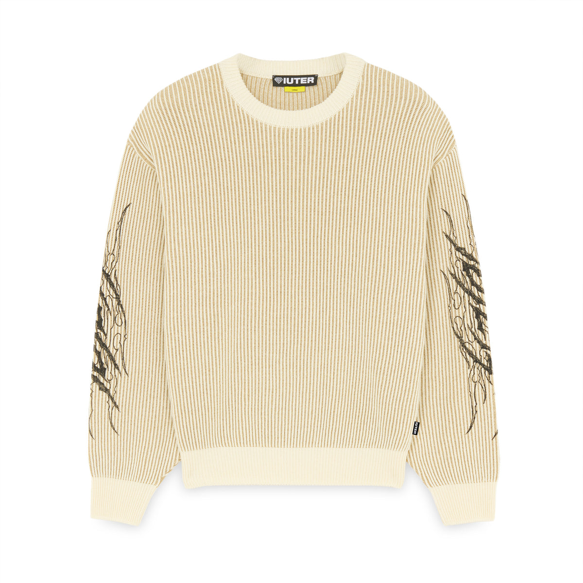 TRIBAL - MAGLIA 26WIJM40 -IVORY IUTER