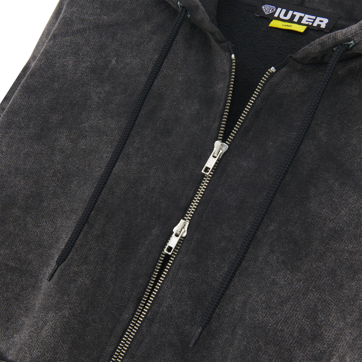 TRIBAL MARBLE ZIP - FELPA 26WISZ40 -BLACK IUTER