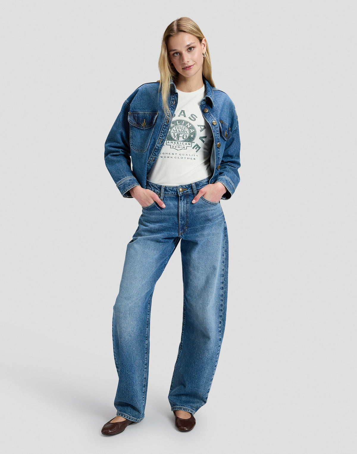 BALLOONPOCKET - JEANS 112385883 . LEE