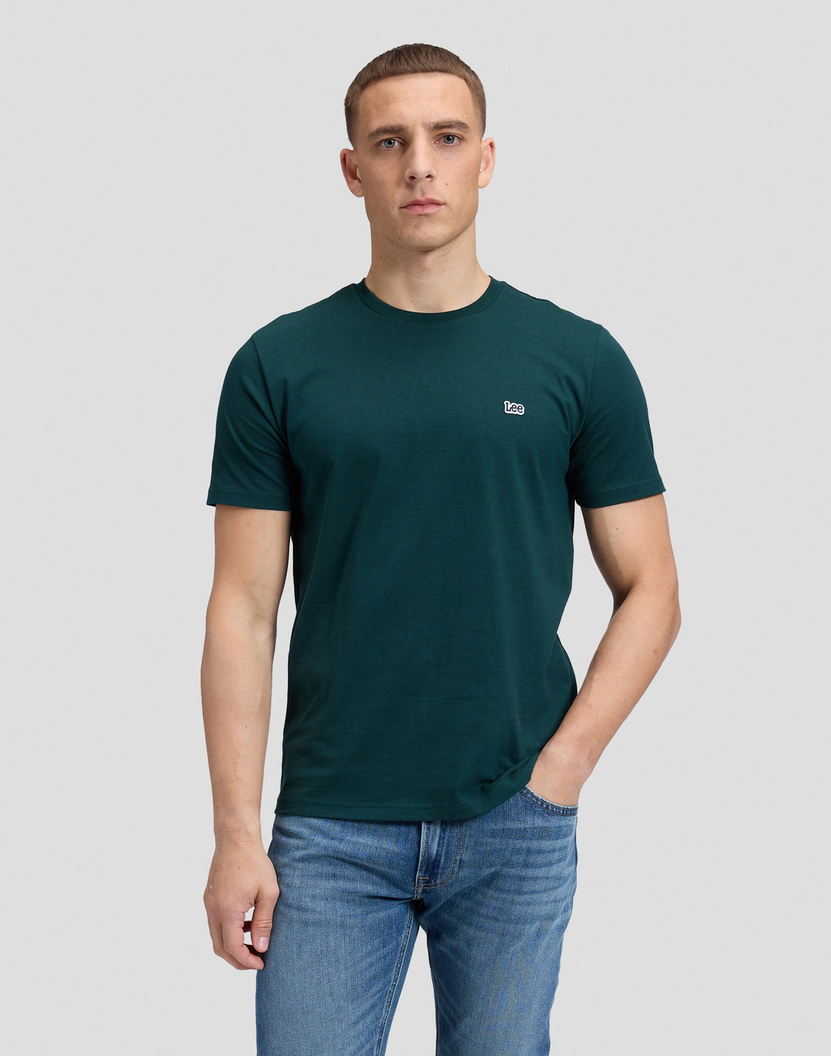 PATCH LOGO - T-SHIRT 112386349 . LEE