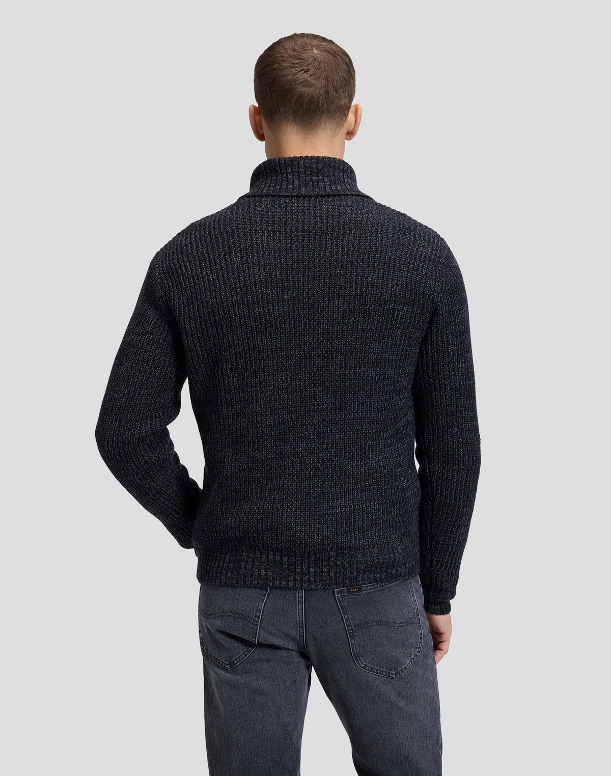 MOCK NECK ZIP - MAGLIA 112386618 . LEE