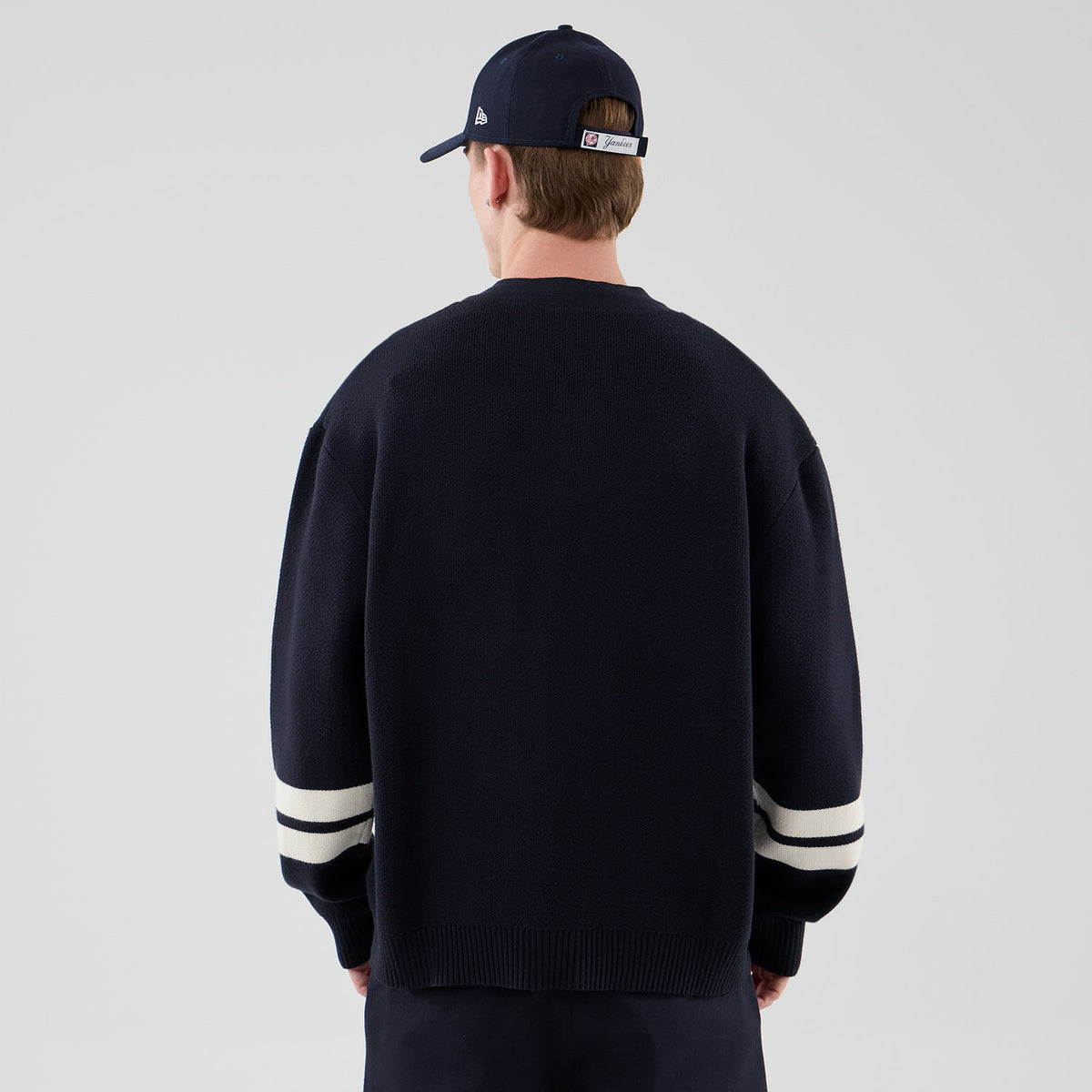 MLB KNIT CARDIGAN NEW YORK YANKEES - MAGLIA 60897381 . NEW ERA