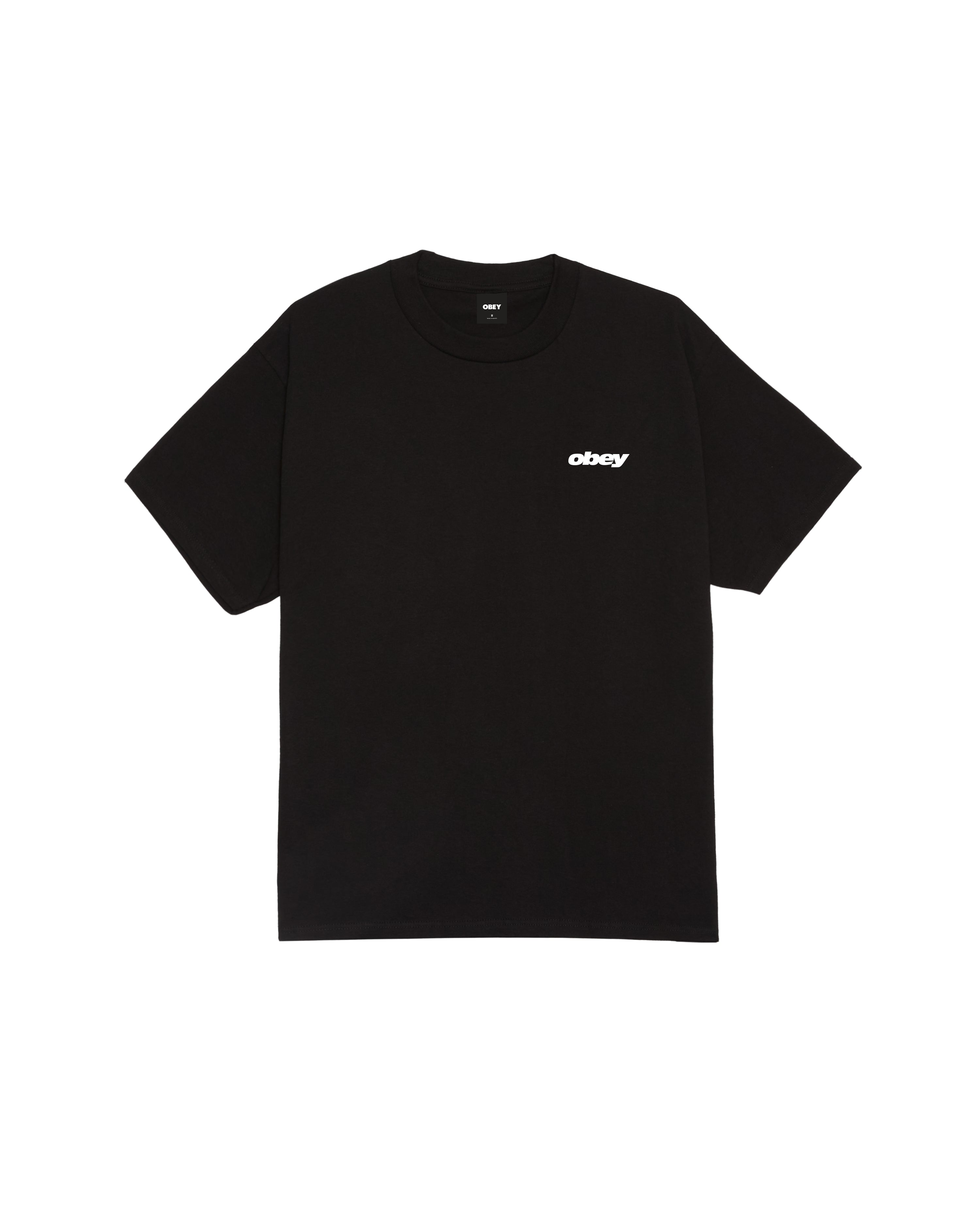 VHS - T-SHIRT 22MC0001986 -BLK OBEY