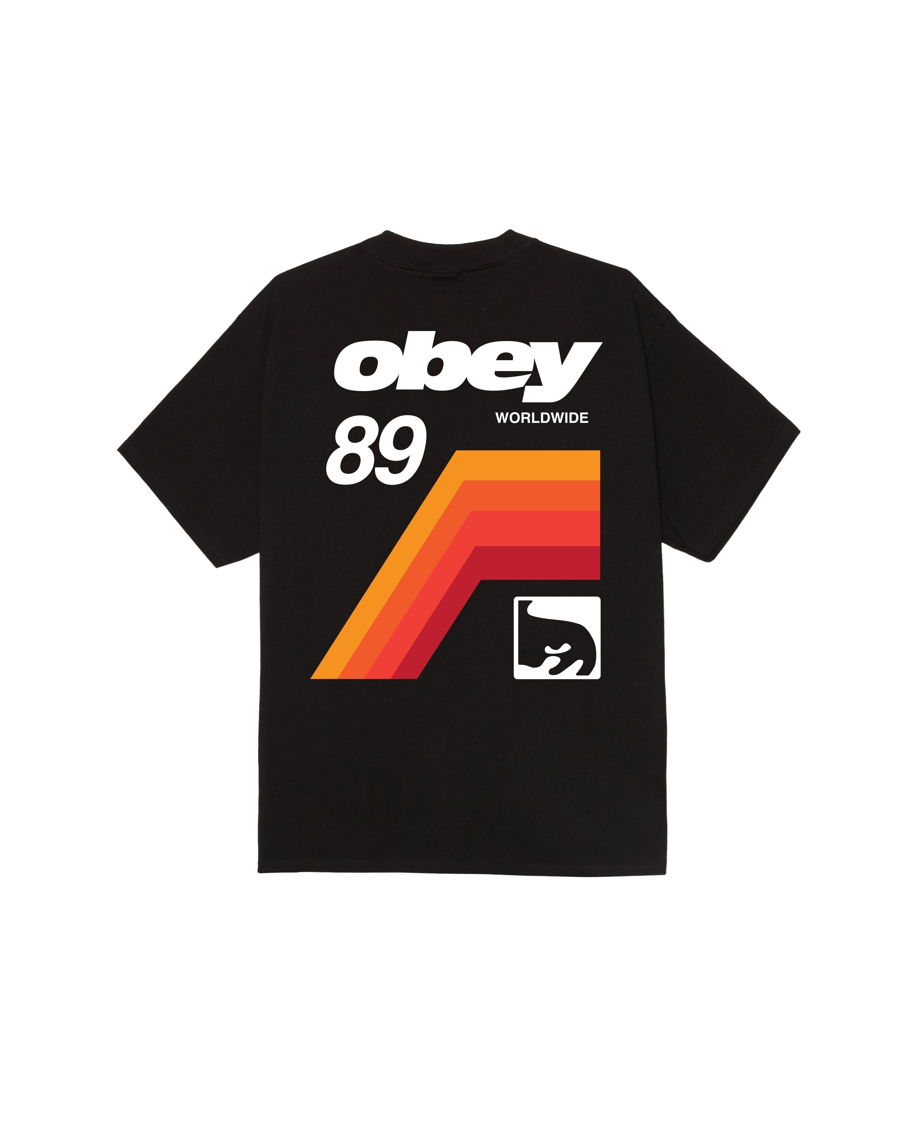 VHS - T-SHIRT 22MC0001986 -BLK OBEY