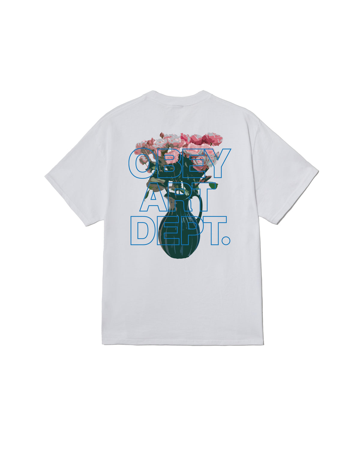 ART DEPT - T-SHIRT 22MC0002016 -WHT OBEY