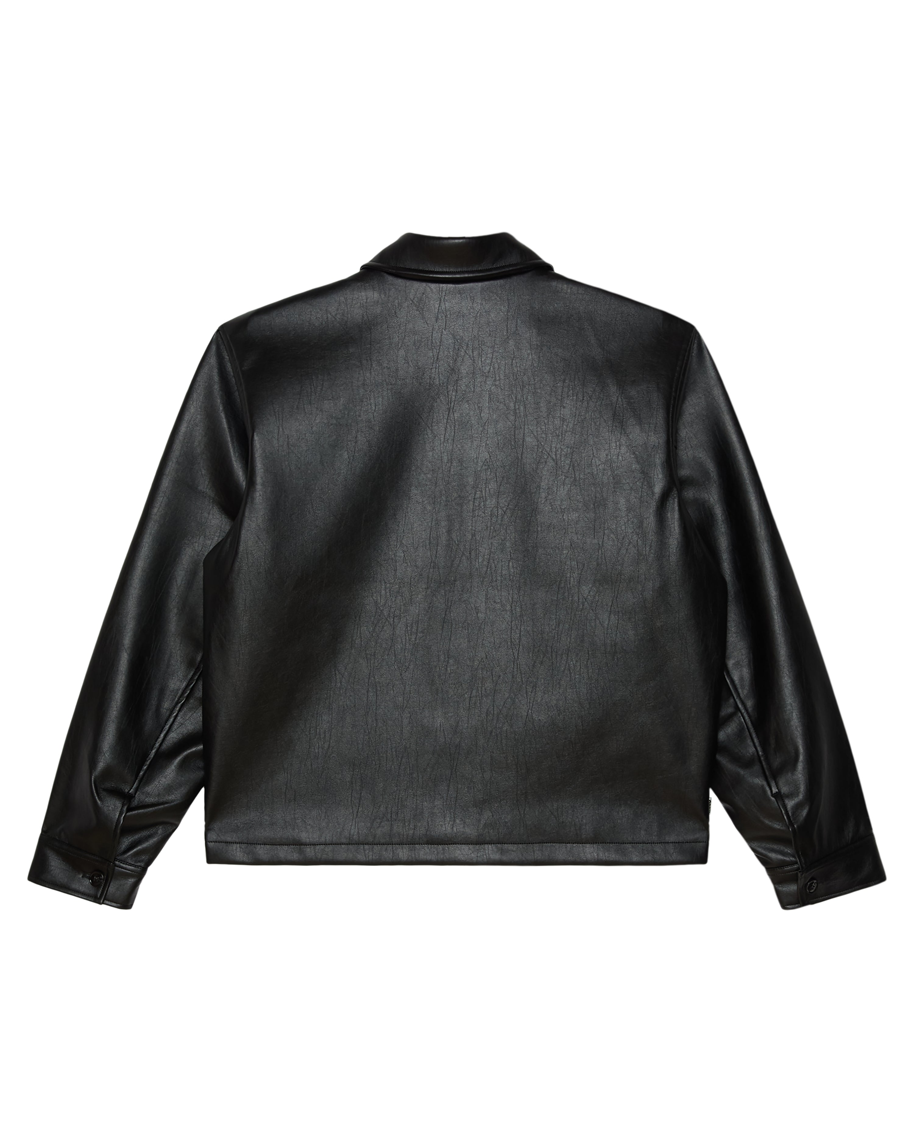 WORKMAN PU JACKET - GIACCA 22MC0002056 -BLK OBEY