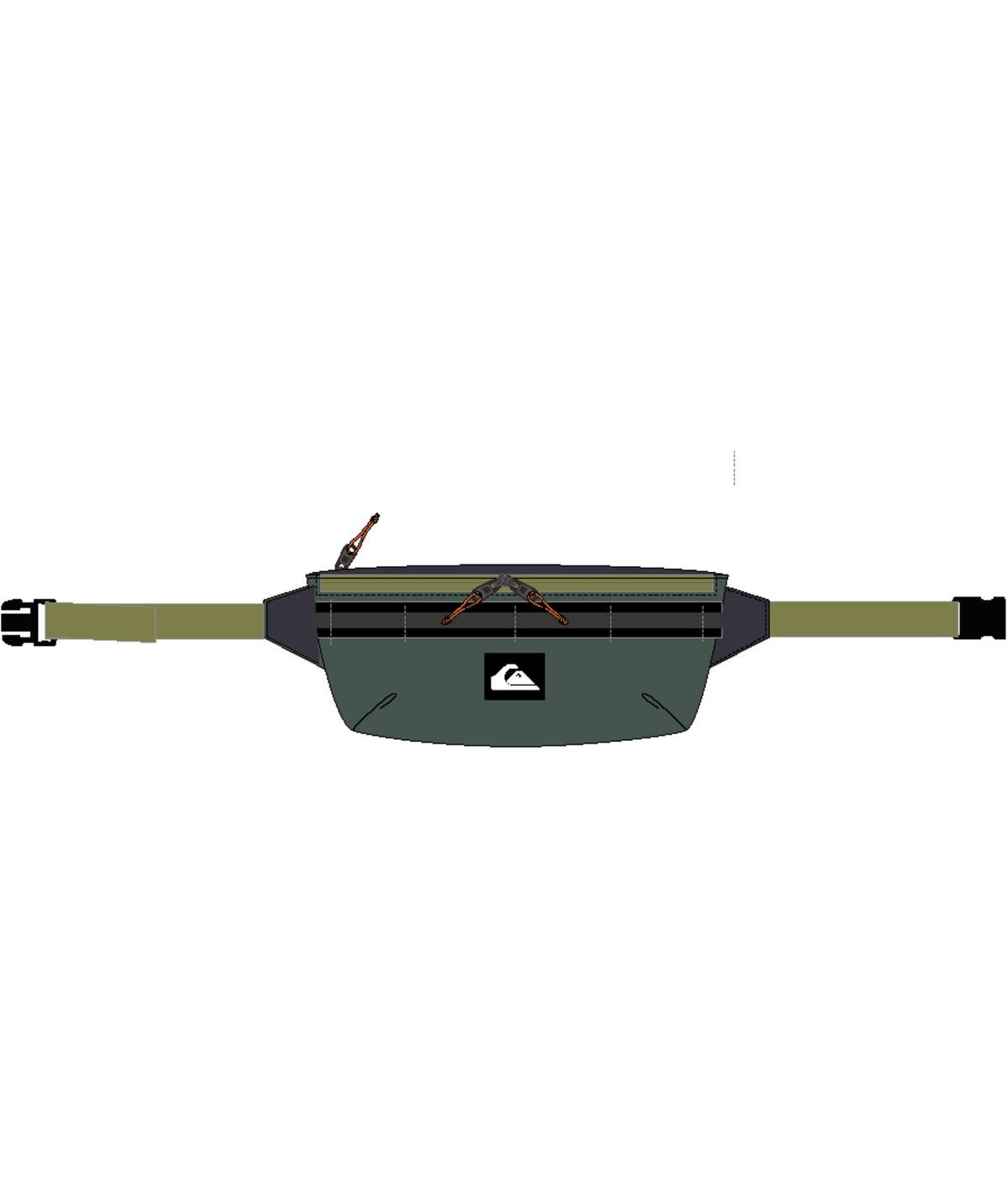 PACKED - MARSUPIO EQYBA03199 -GRT0 QUIKSILVER