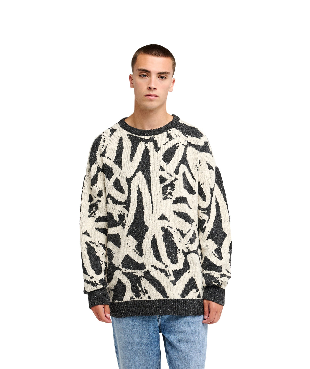 LIAM JACQUARD - MAGLIA EQYSW03346 -WEG8 QUIKSILVER