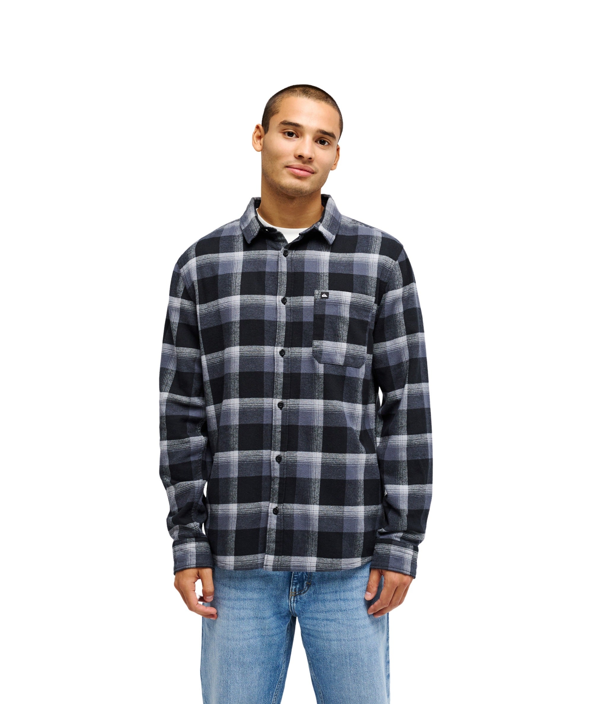MOTHERFLY PLAID - CAMICIA EQYWT04712 -KVJ1 QUIKSILVER