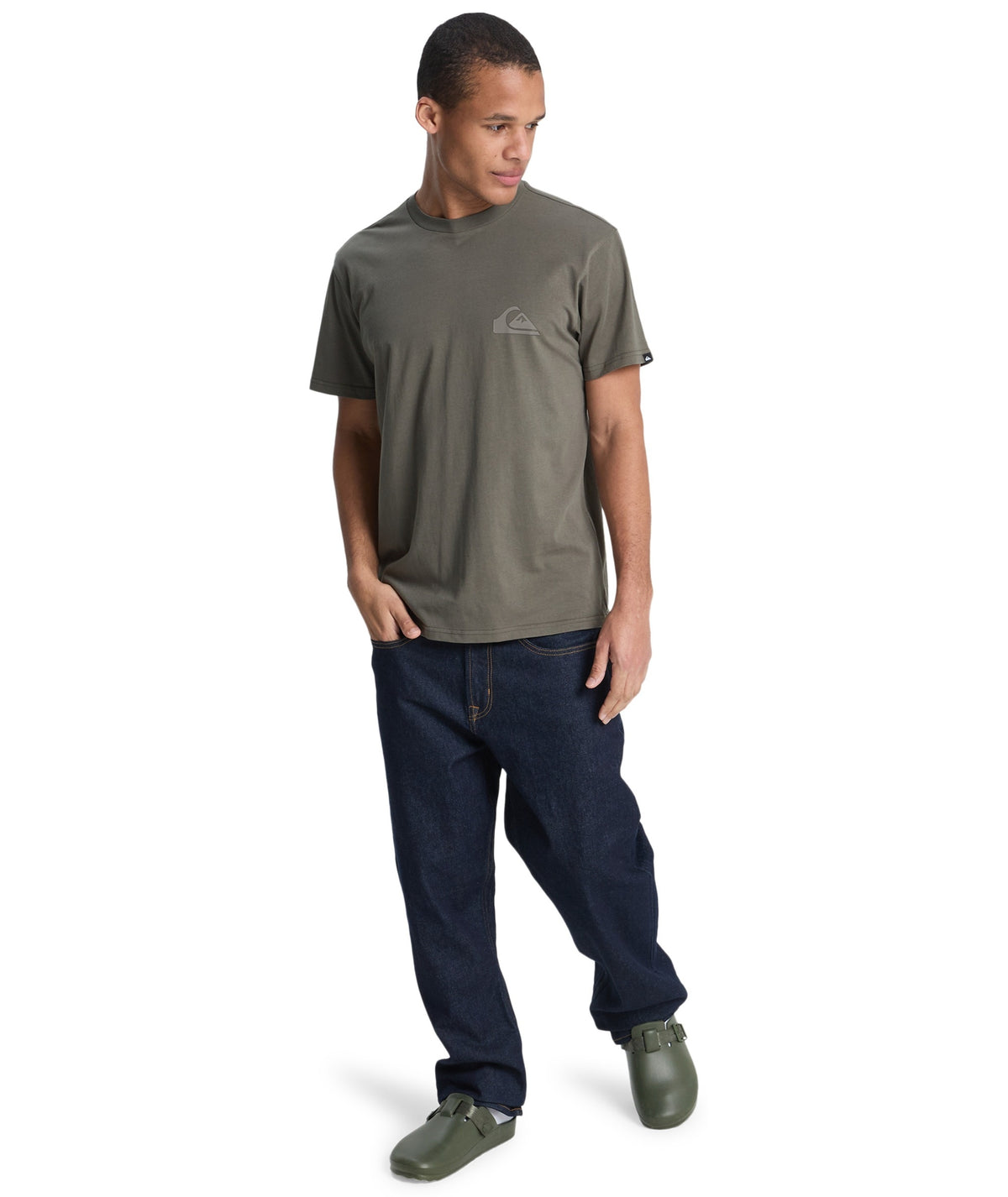 EV MINI LOGO - T-SHIRT EQYZT08181 -CRE0 QUIKSILVER