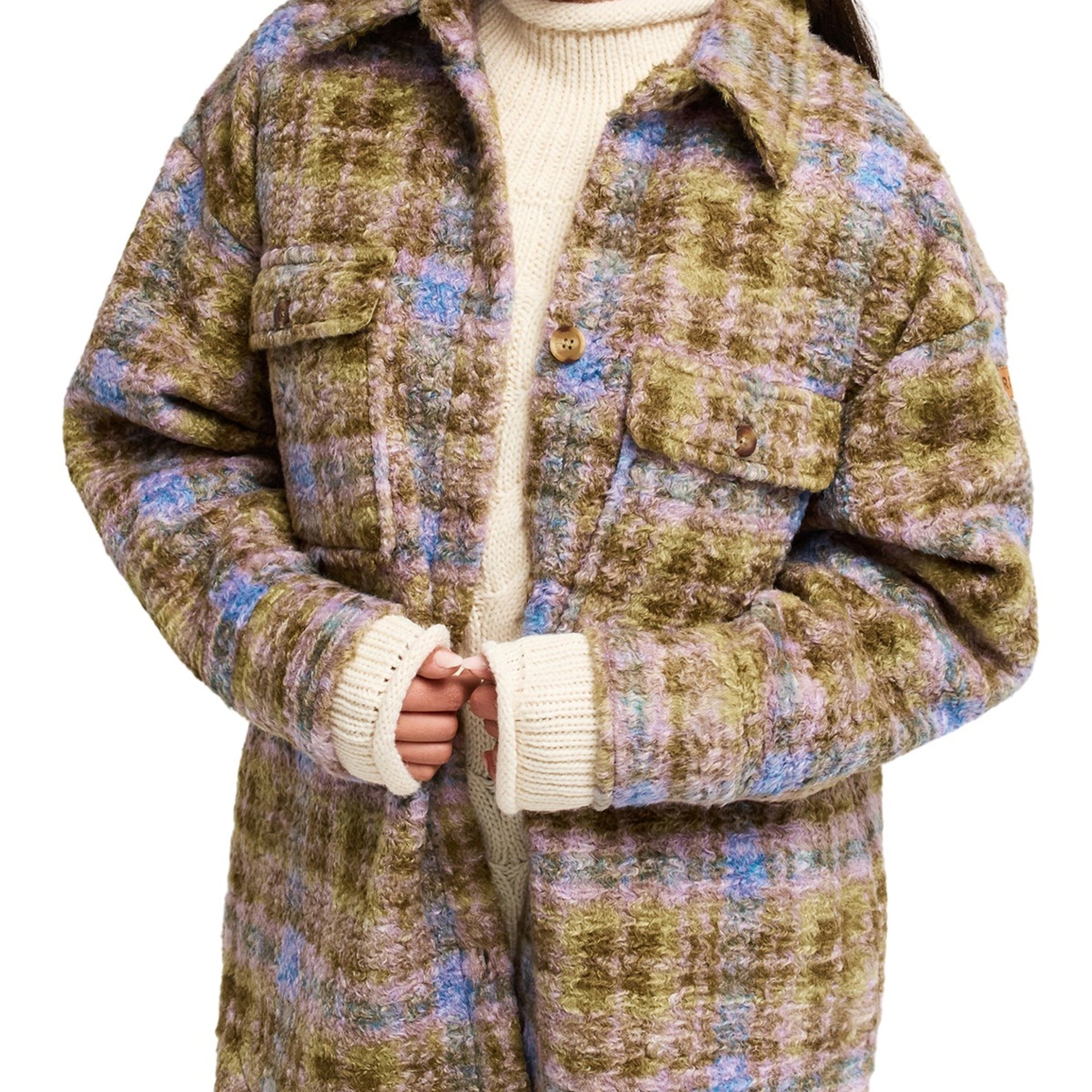 OVER AND ABOVE - FLEECE ERJPF03234 -GLD3 ROXY