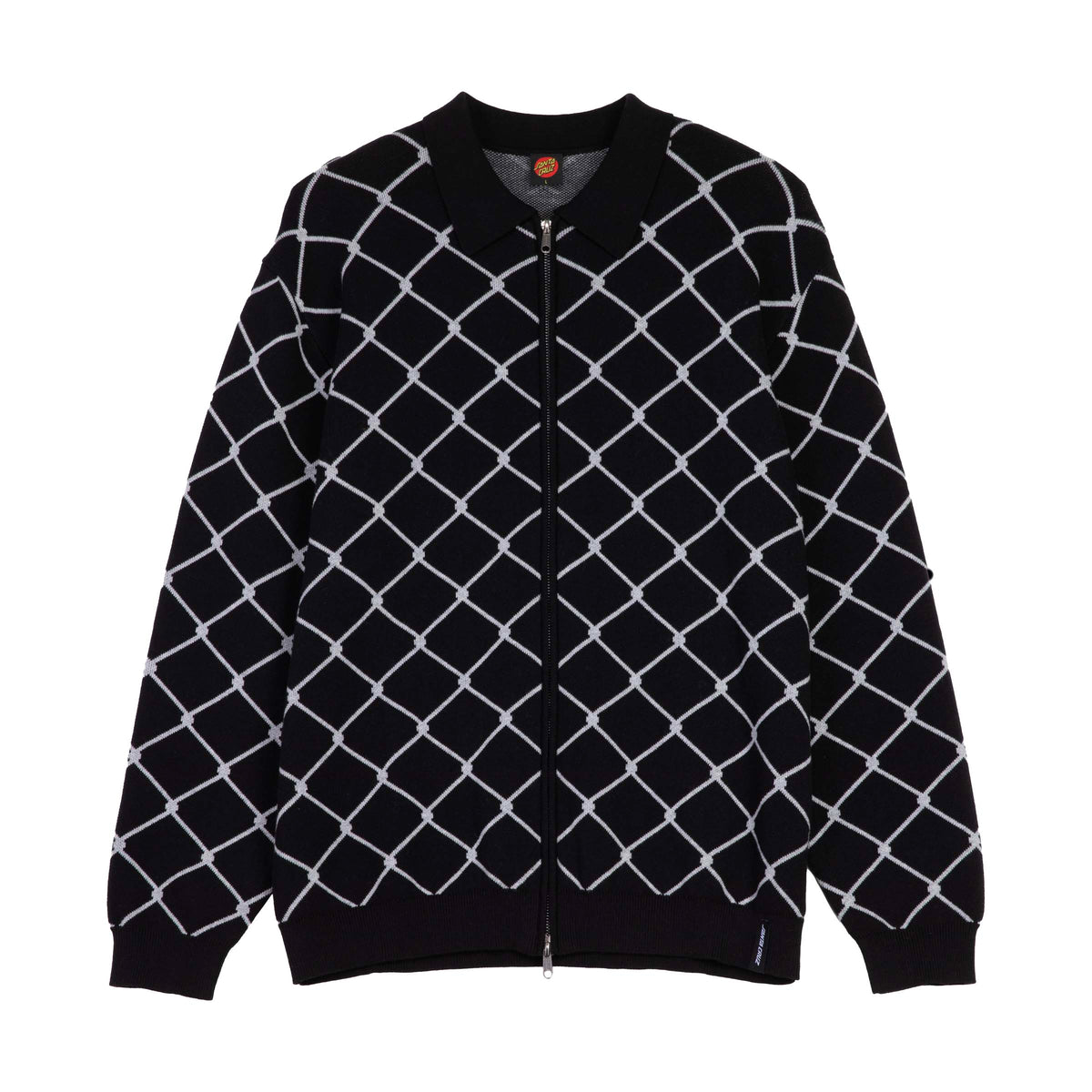 HARMON ZIP CARDIGAN - MAGLIA SCA-CDG-0029 . SANTA CRUZ
