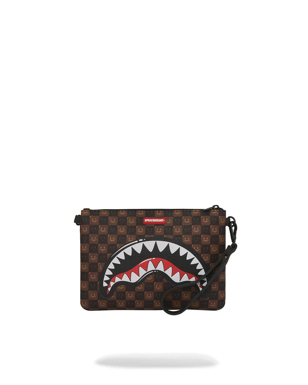 SHARKS IN PARIS WTF BUBBLE BROWN CHECK - BORSA 910B9307NSZ . SPRAYGROUND