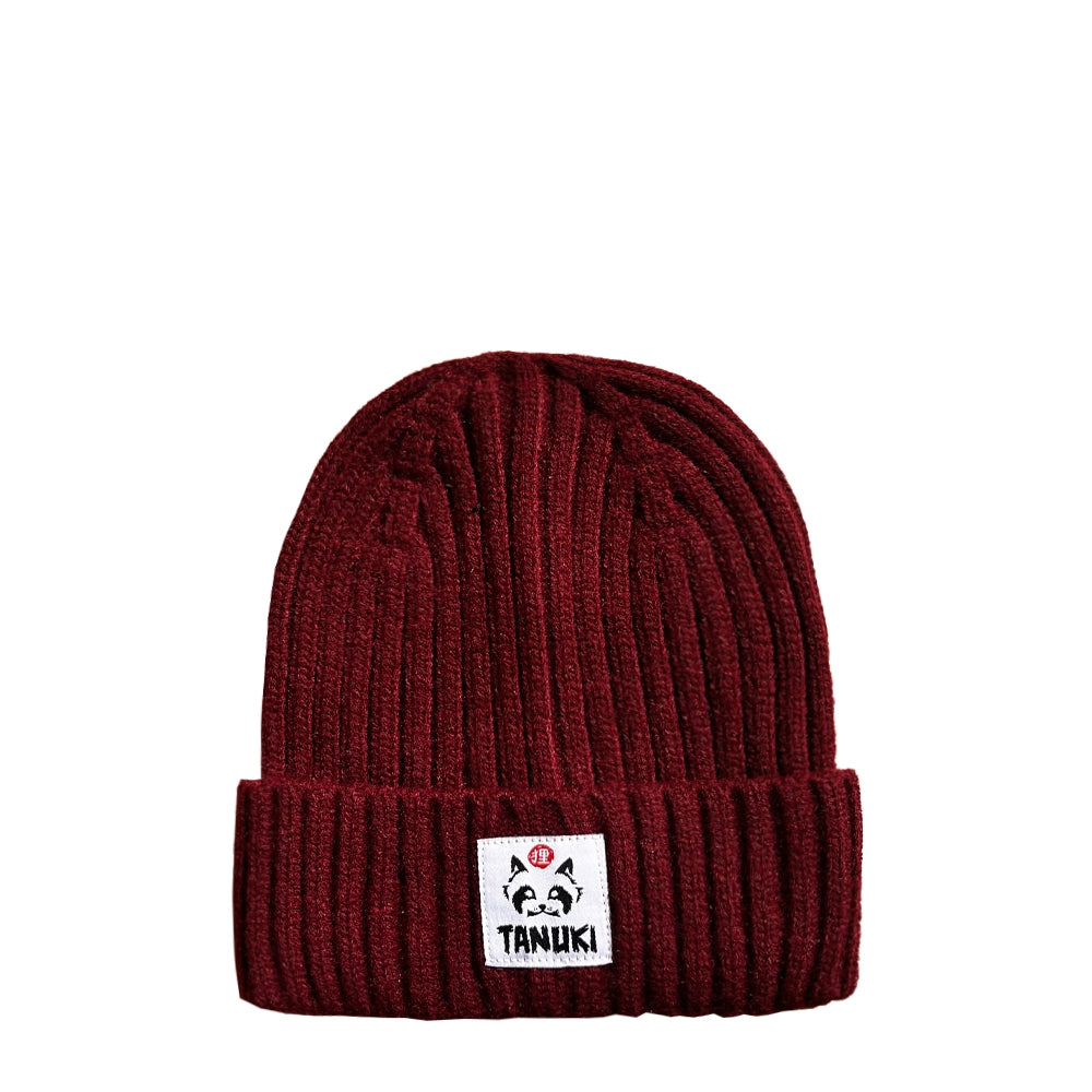 BIG FACE LOGO - BERRETTO TKCBK001 BUR TANUKI