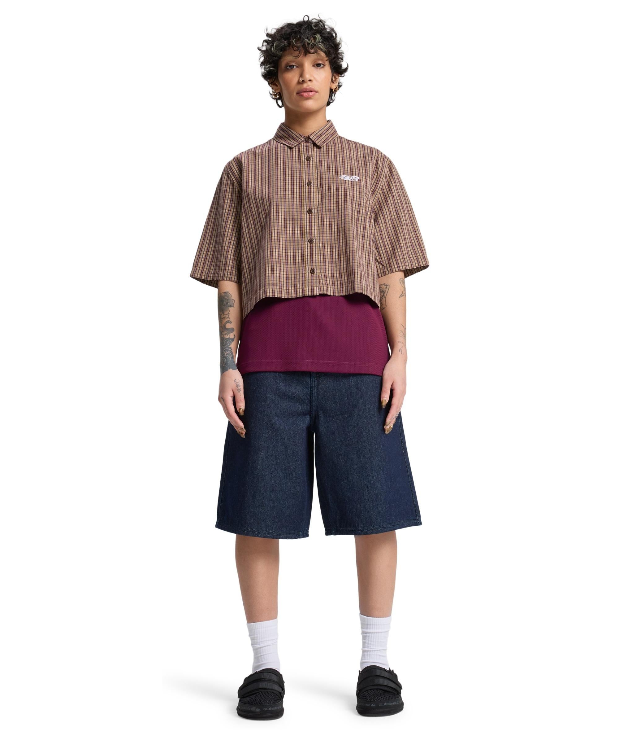 TYA BAGGY - SHORTS EQWDS03018 -BSNW QUIKSILVER