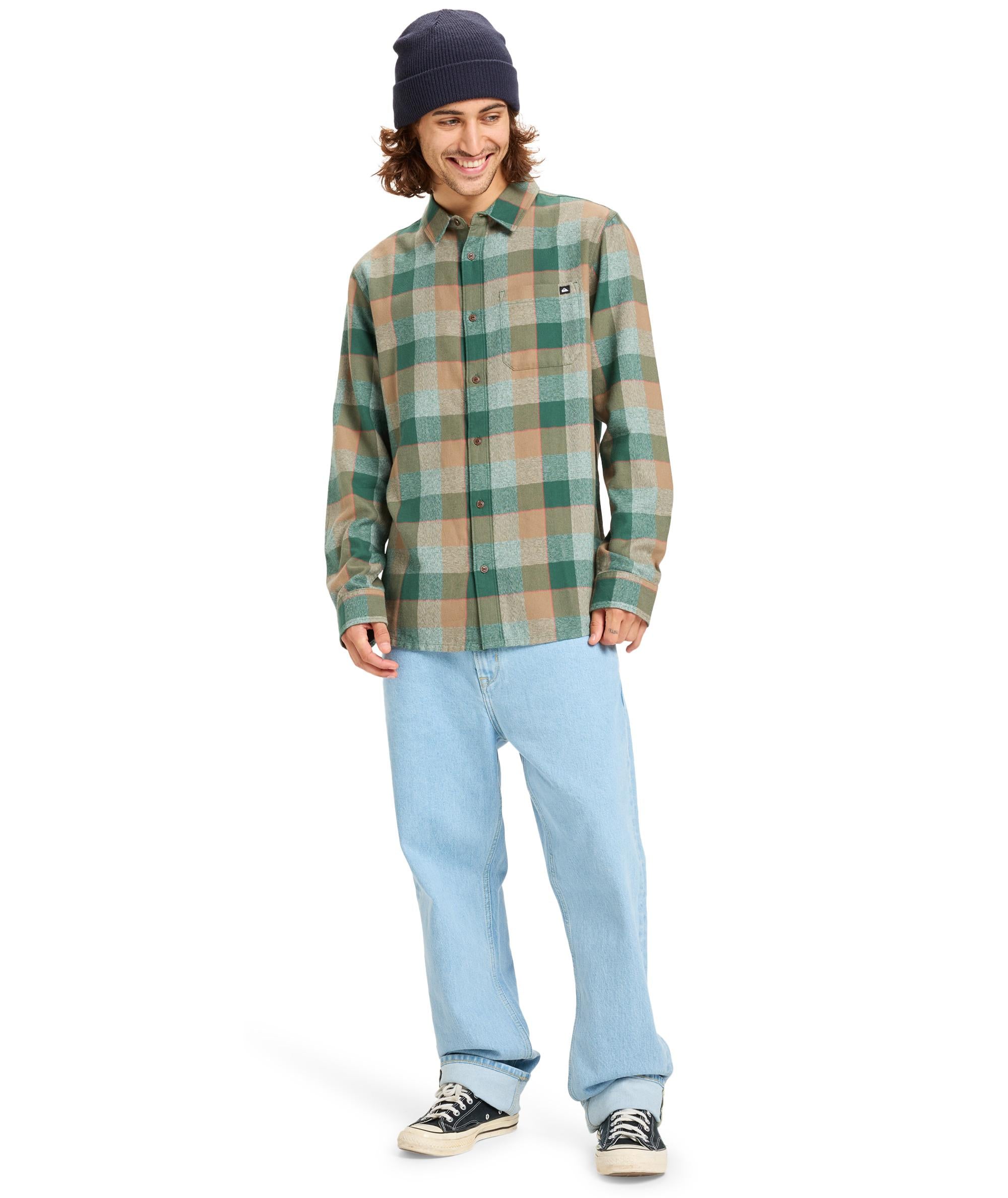 MOTHERFLY PLAID SHIRT - CAMICIA EQYWT04642 -TZC1 QUIKSILVER