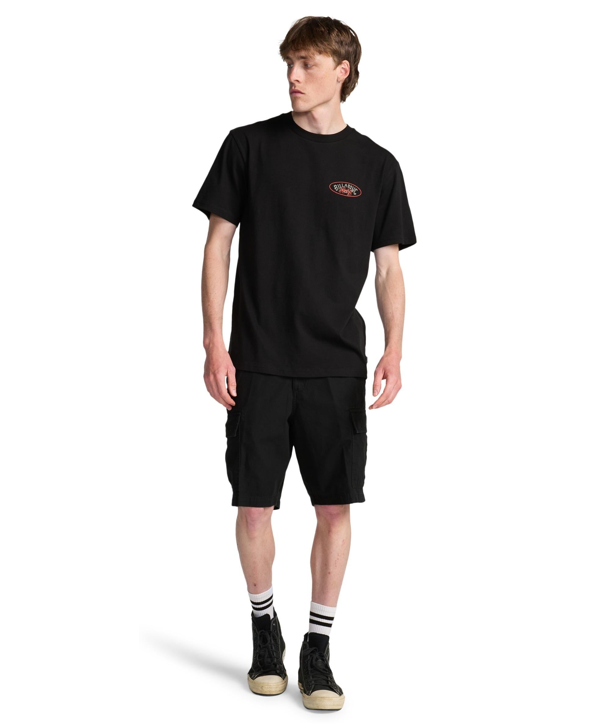 ORBIT ARCH - T-SHIRT EBYZT00522 -BLK BILLABONG