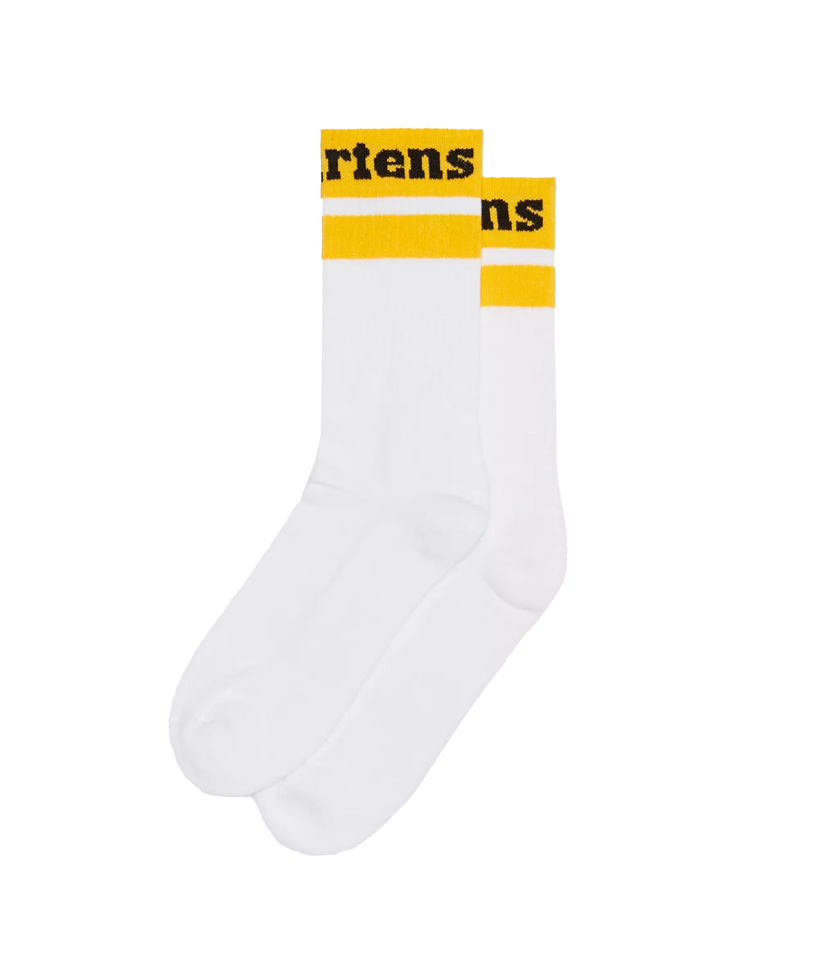 ATHLETIC LOGO SOCK - ORGANIC COTTON BLEND - CALZE AC681103 . DR MARTENS