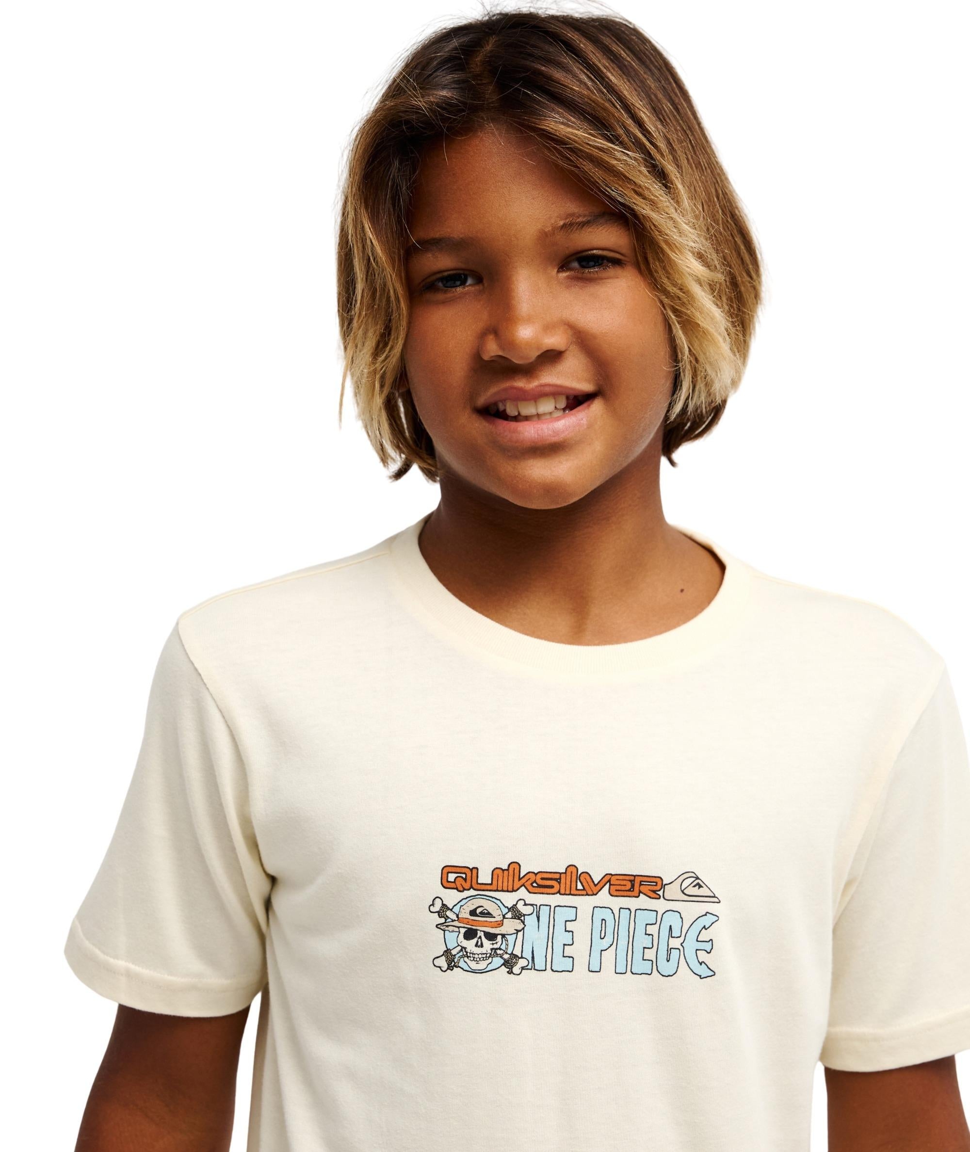 ONE PIECE PIRATES ISLAND Y - T-SHIRT EQBZT05043 -BWT QUIKSILVER