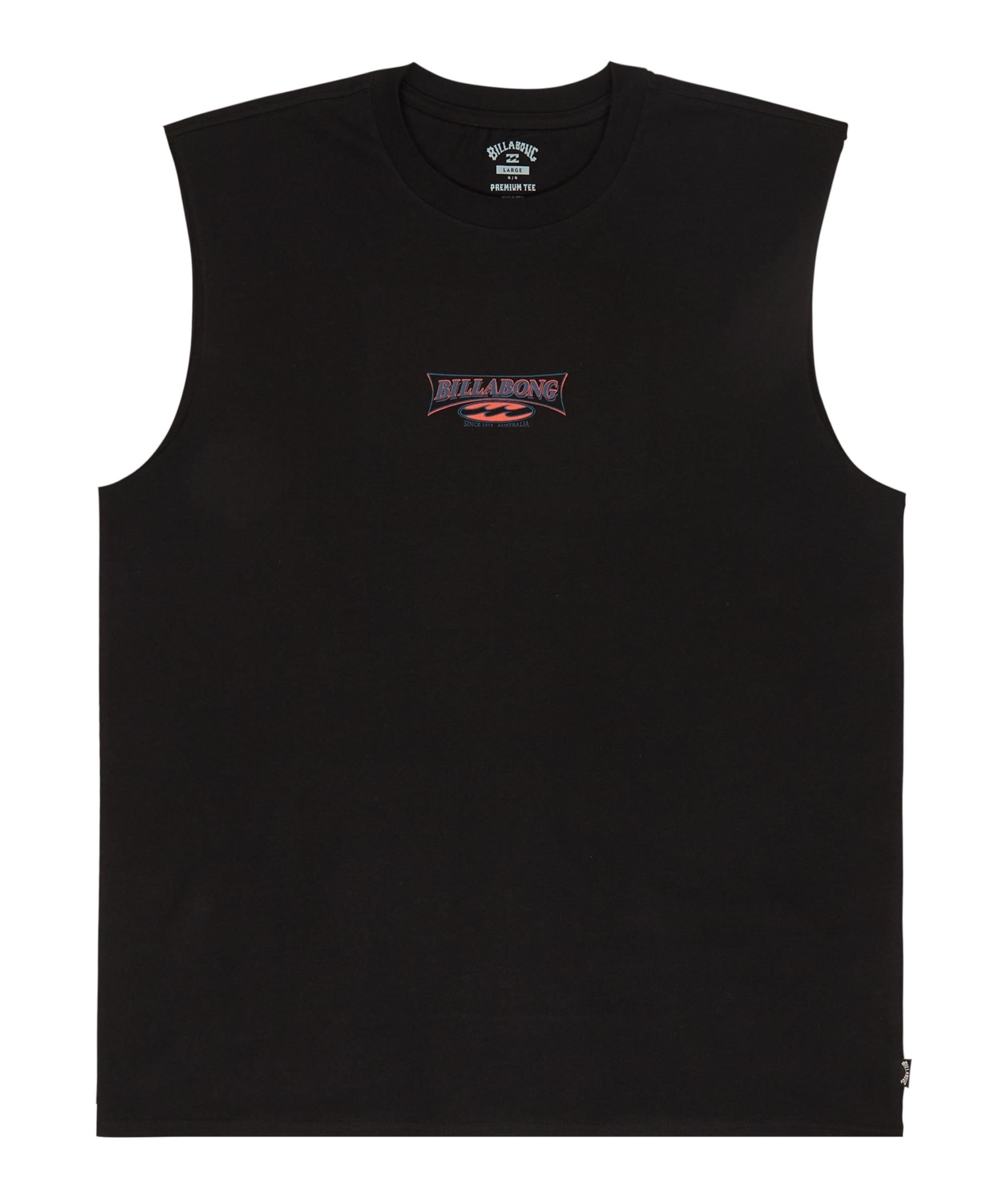 BURLEIGH MU - T-SHIRT EBYZT00491 -BLK BILLABONG