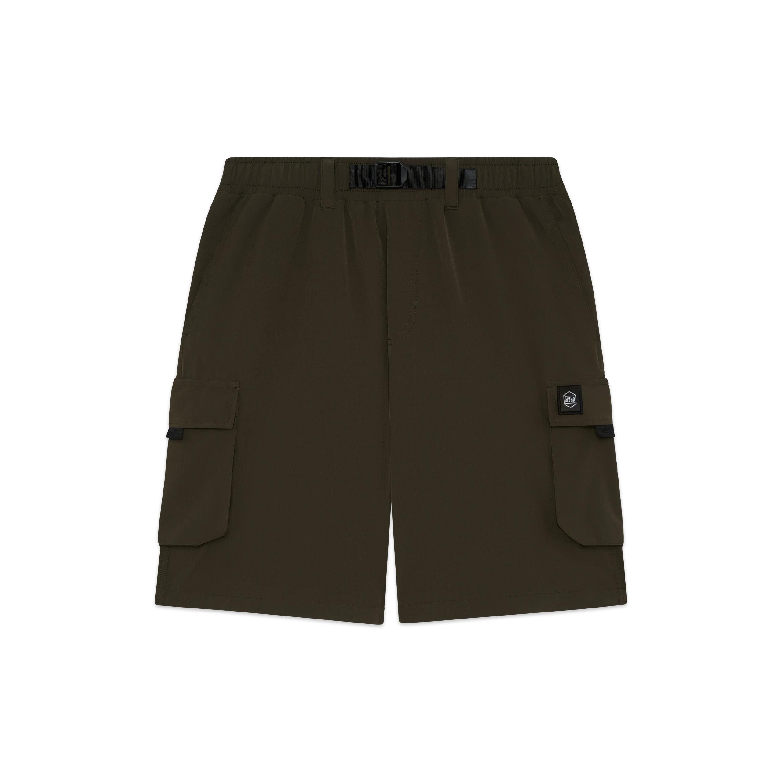 TECHNO CARGO SHORTS FOREST NIGHT - SHORTS PA144-PO -04 DOLLY NOIRE