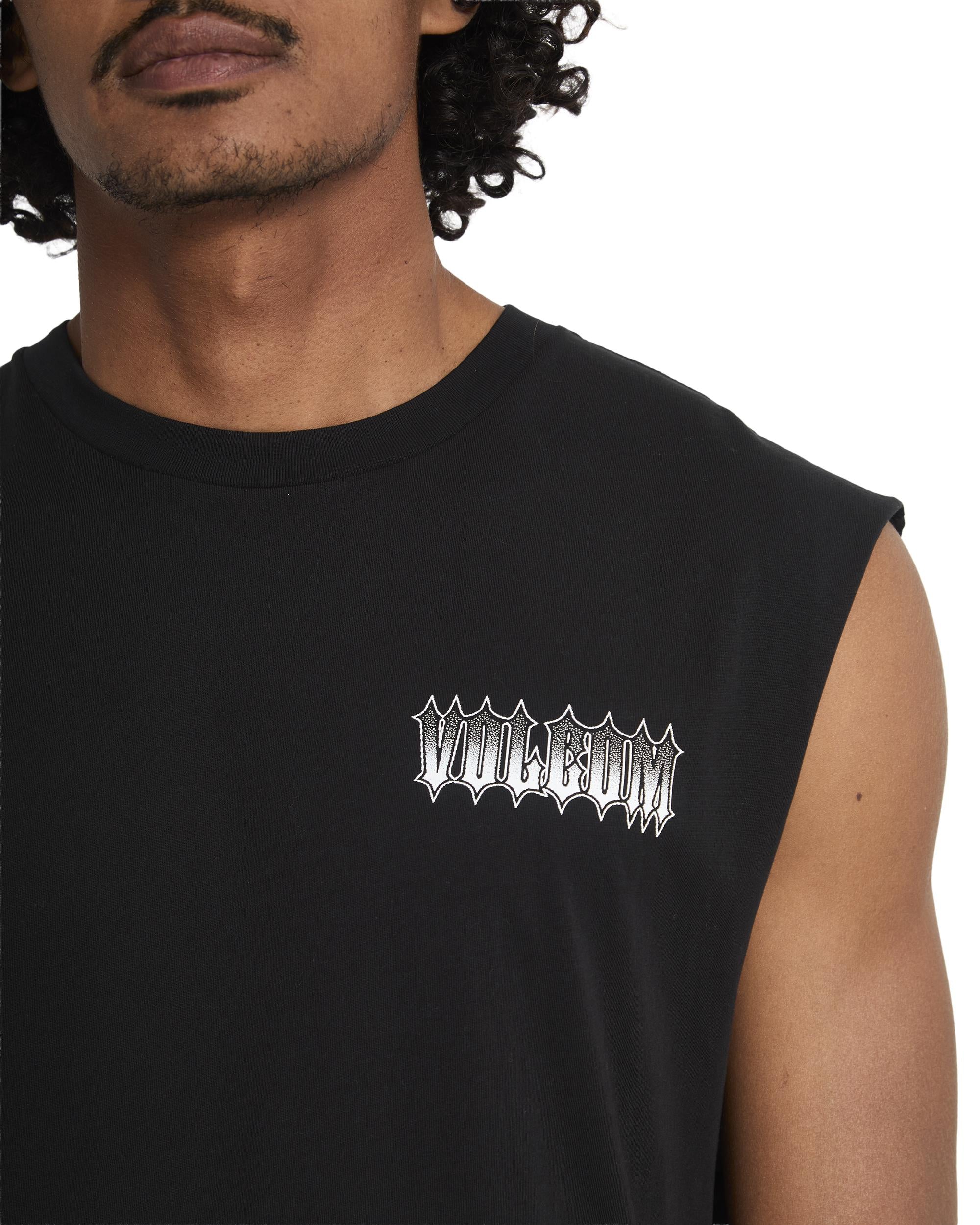GAMMA DOOM SLVLS - T-SHIRT A3712602 _BLK VOLCOM